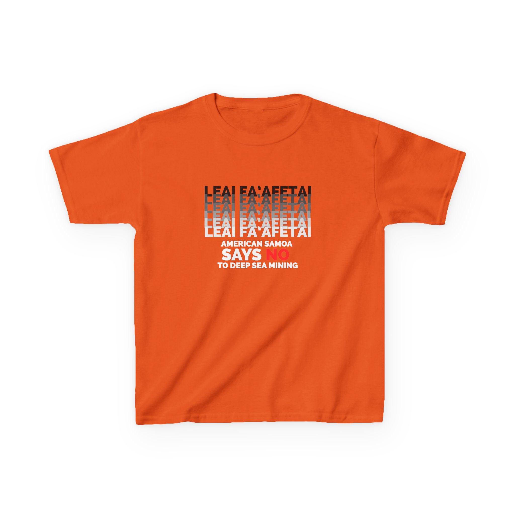 Leai, Fa'afetai - Kids T-Shirt