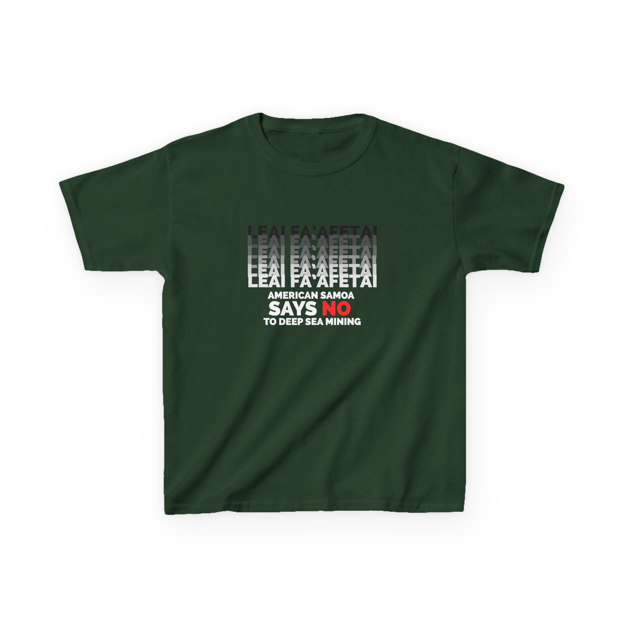 Leai, Fa'afetai - Kids T-Shirt