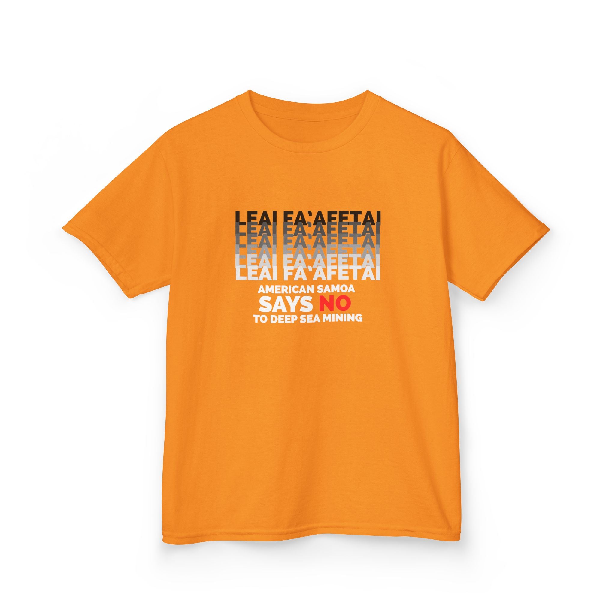 Leai, Fa'afetai - Kids T-Shirt