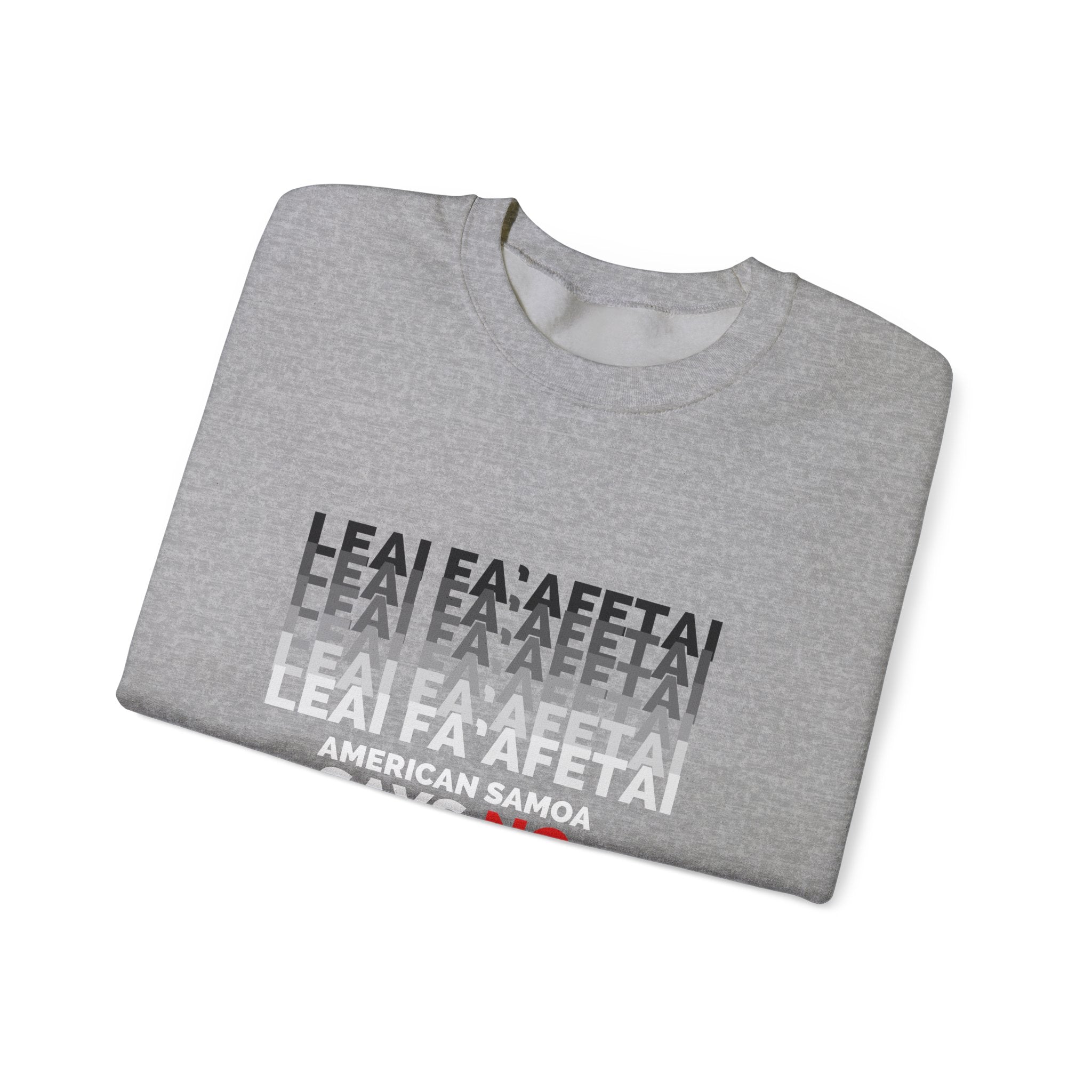 Leai Fa'afetai - Crewneck Sweatshirt