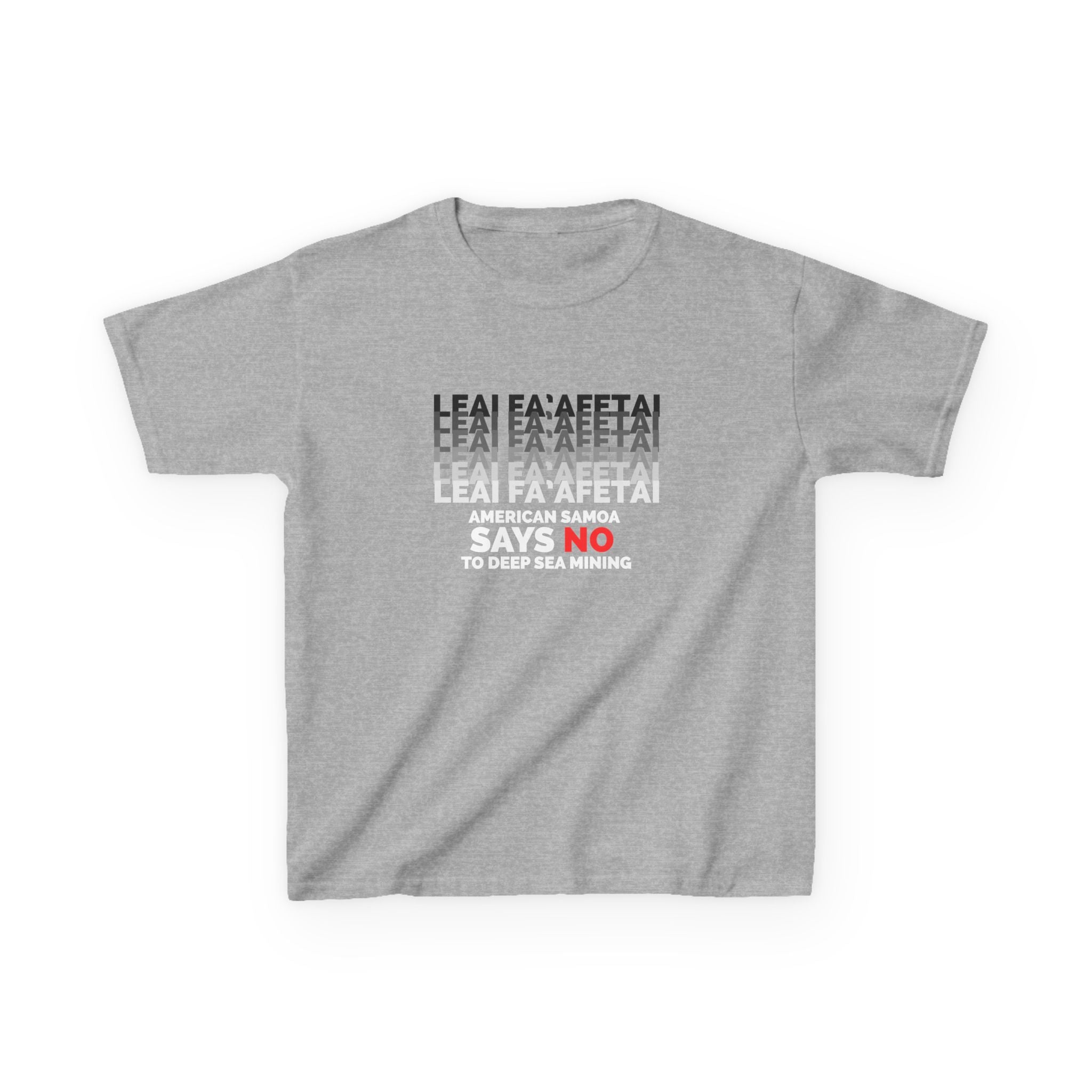 Leai, Fa'afetai - Kids T-Shirt