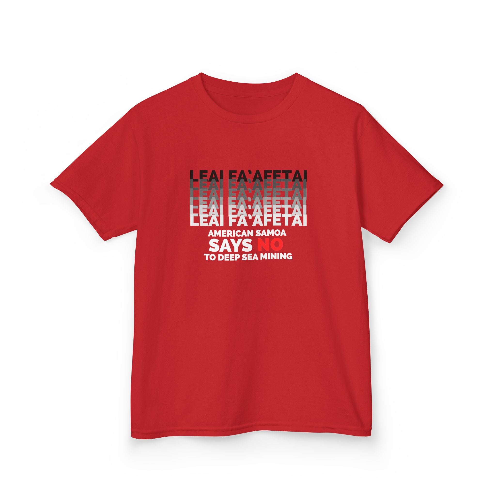 Leai, Fa'afetai - Kids T-Shirt