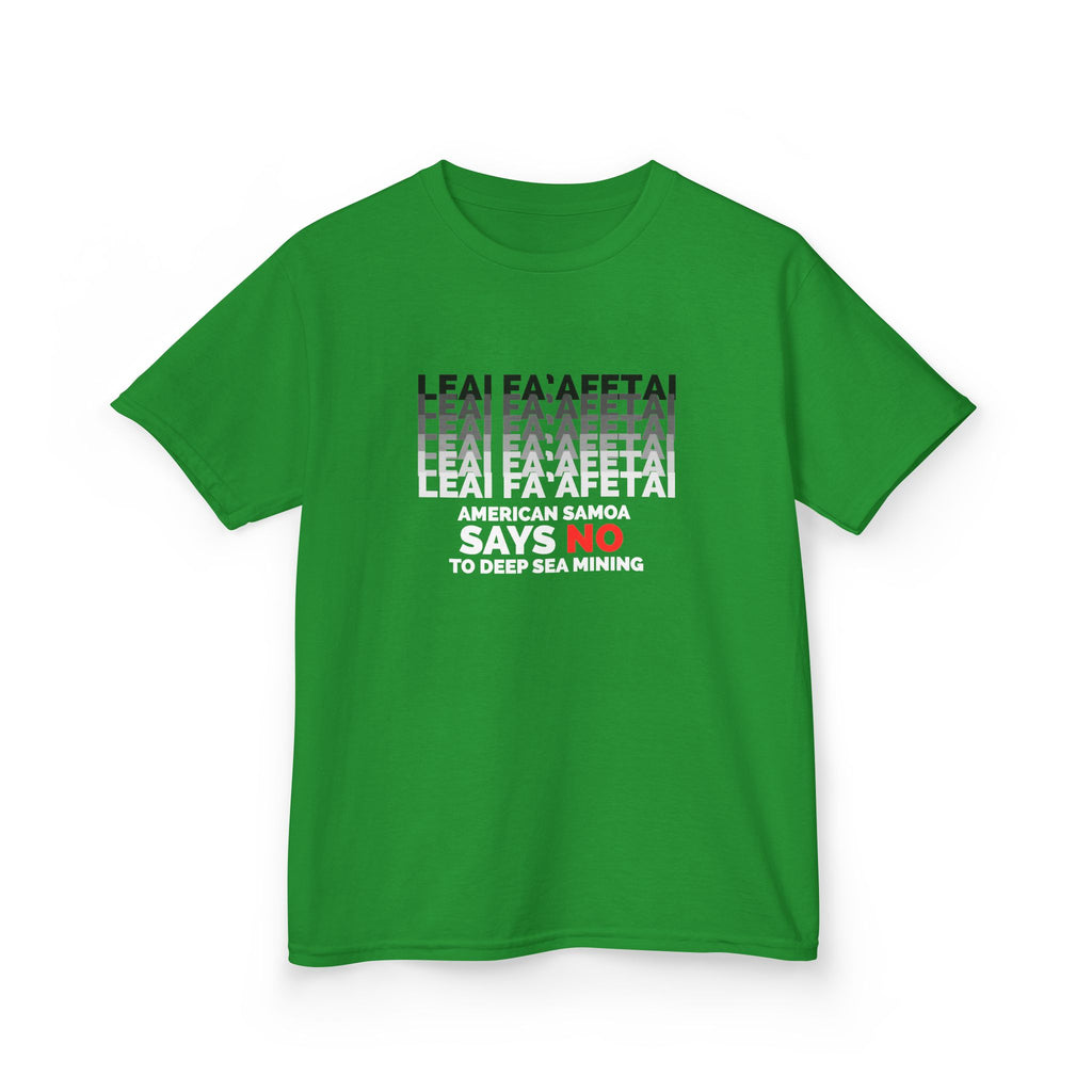 Leai, Fa'afetai - Kids T-Shirt