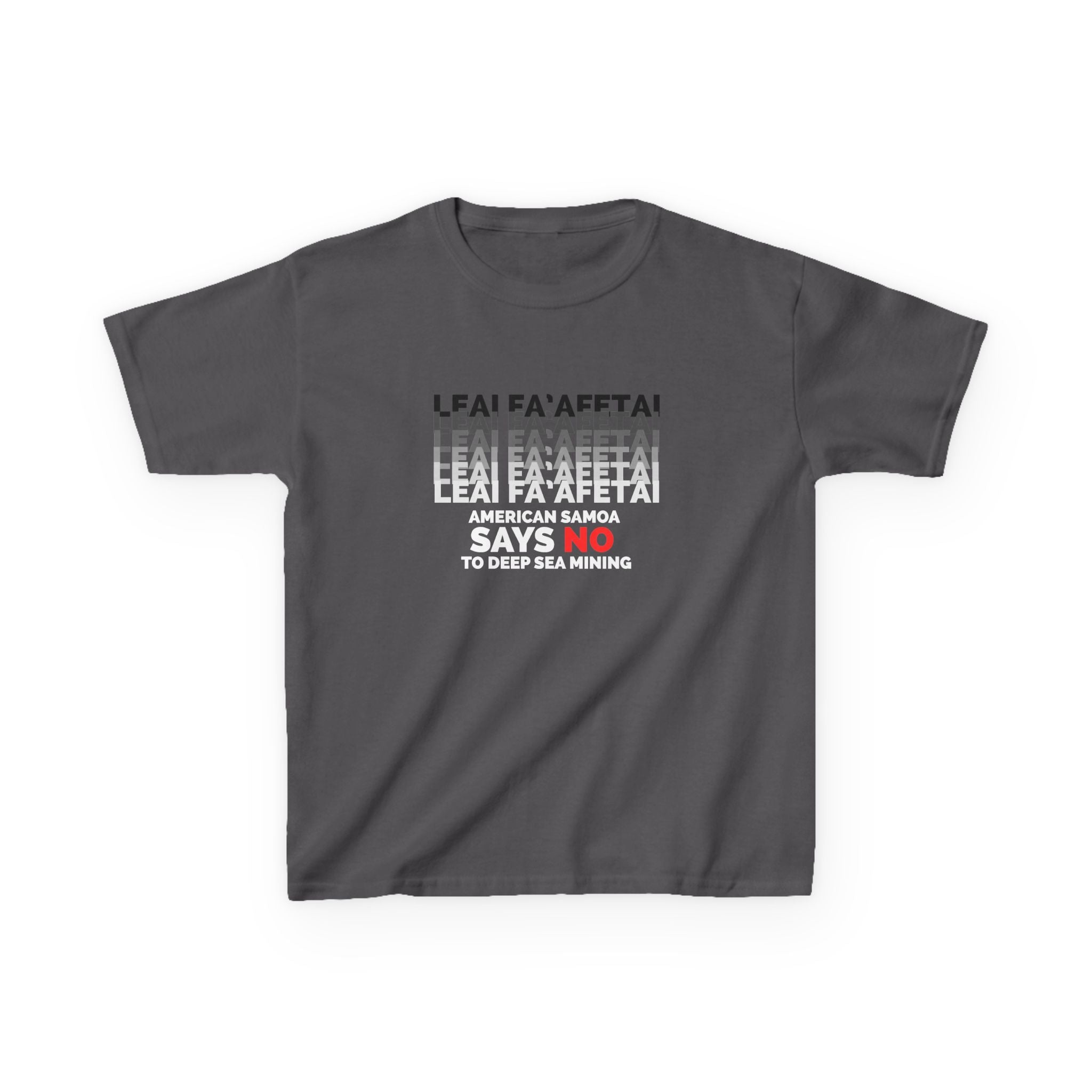 Leai, Fa'afetai - Kids T-Shirt