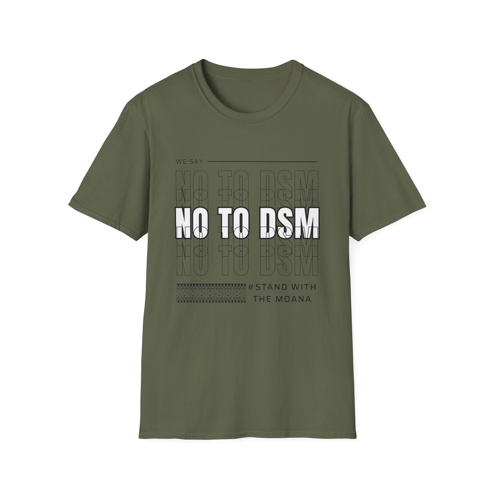 No to DSM - Unisex Softstyle T-Shirt