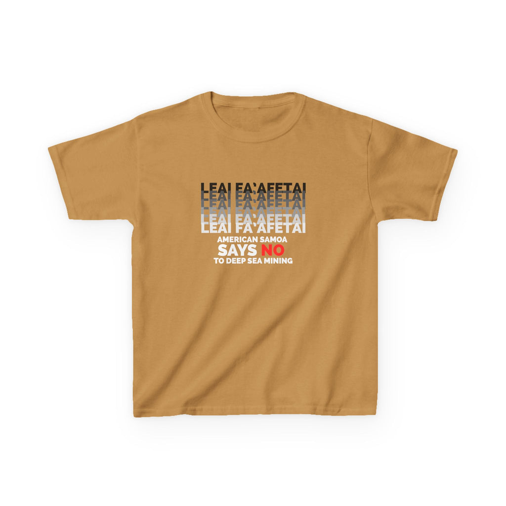 Leai, Fa'afetai - Kids T-Shirt
