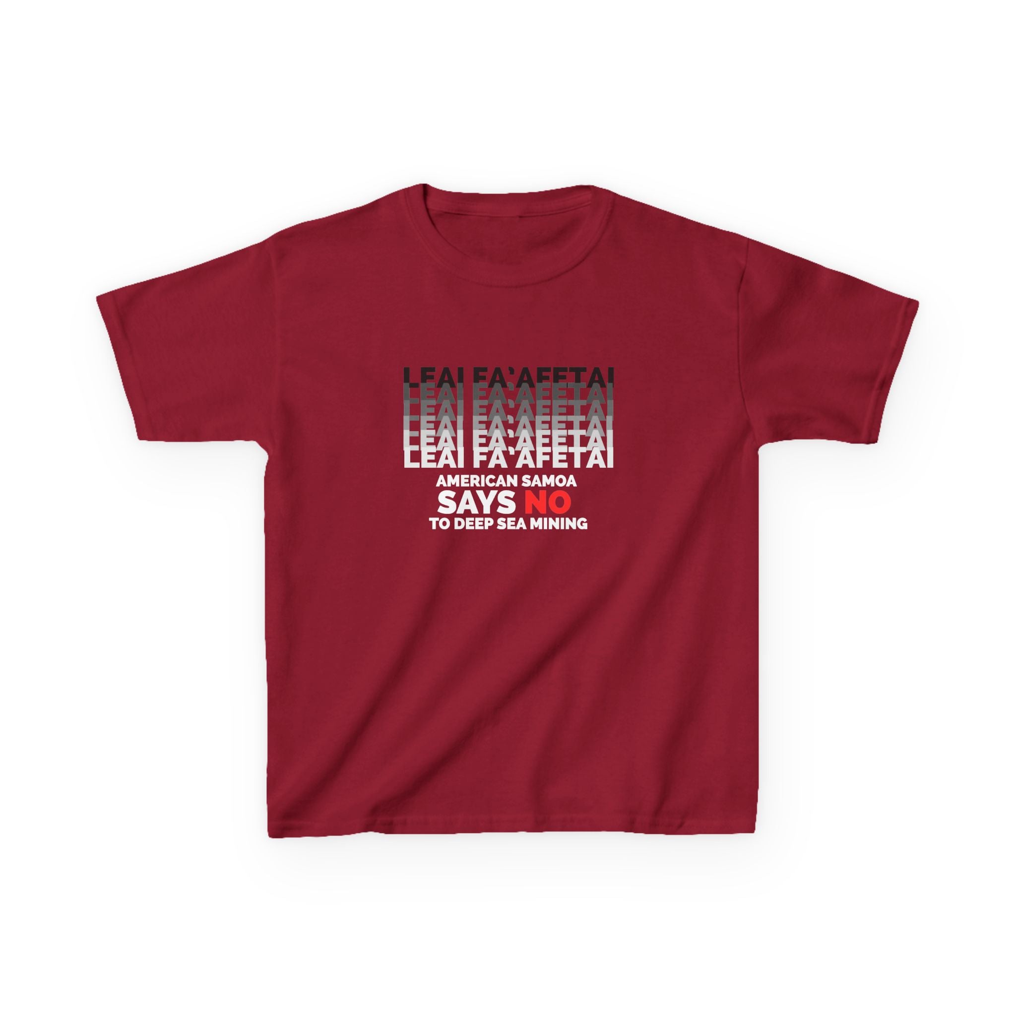 Leai, Fa'afetai - Kids T-Shirt