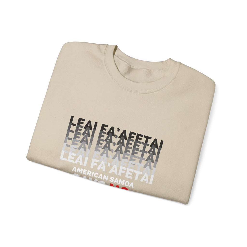 Leai Fa'afetai - Crewneck Sweatshirt