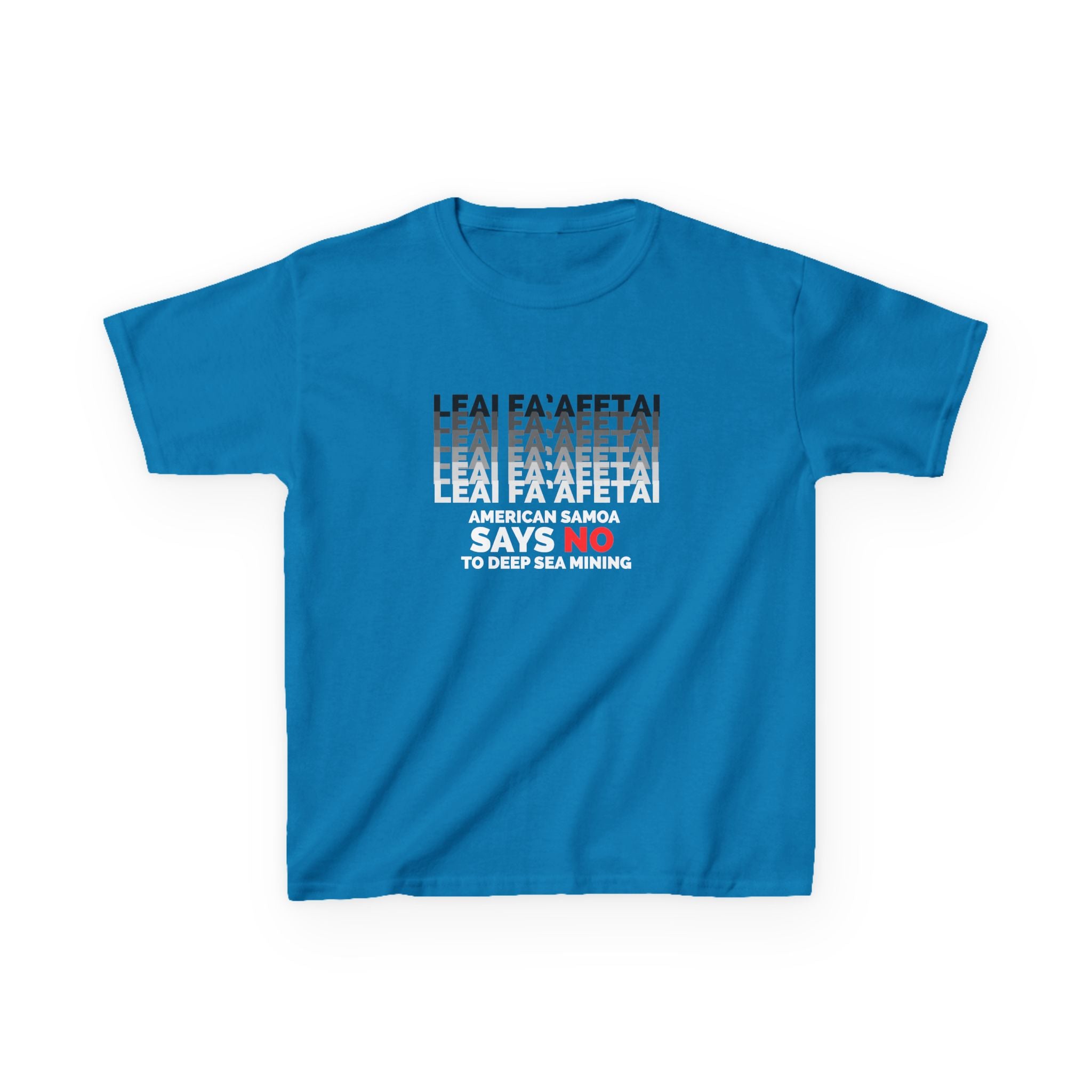 Leai, Fa'afetai - Kids T-Shirt