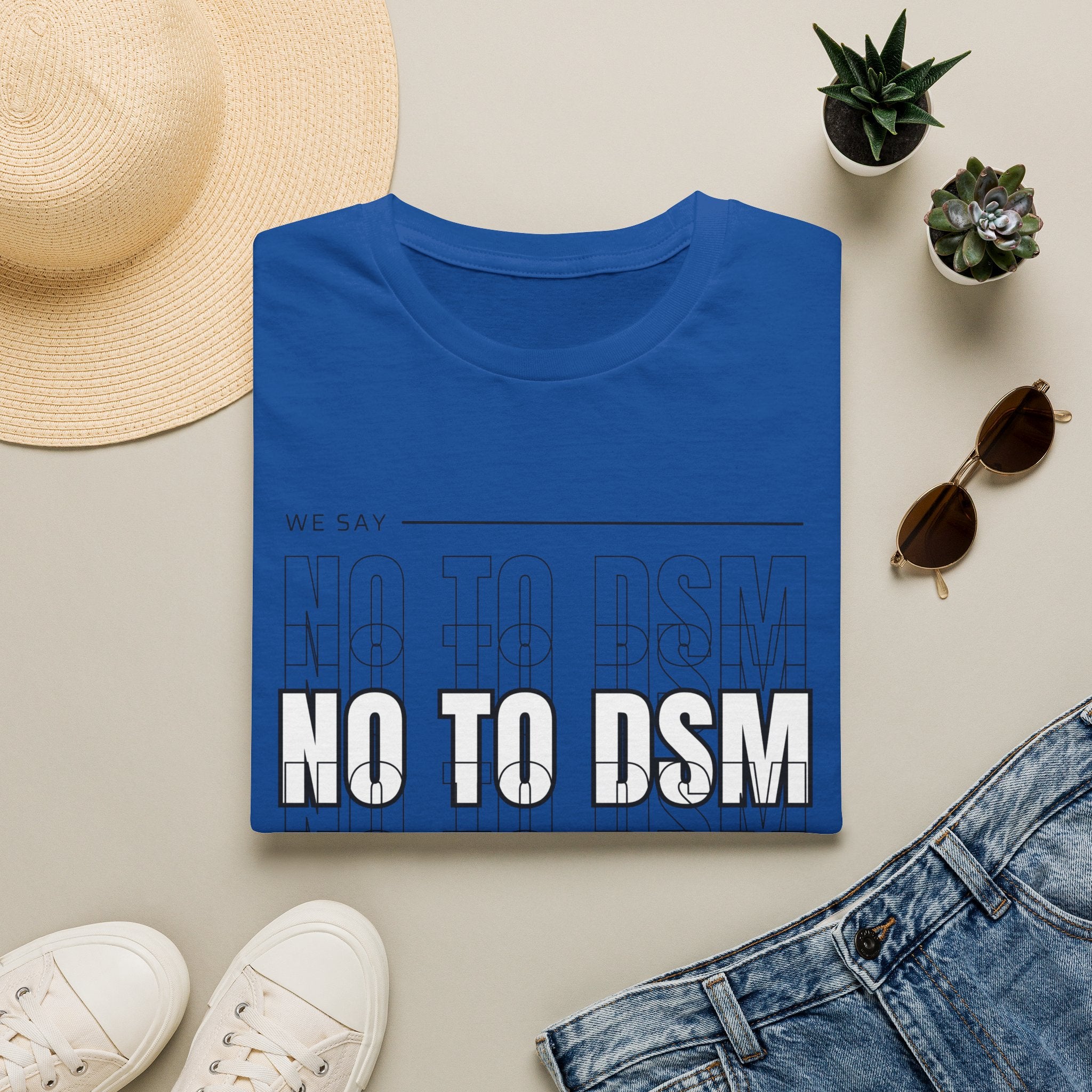 No to DSM - Unisex Softstyle T-Shirt