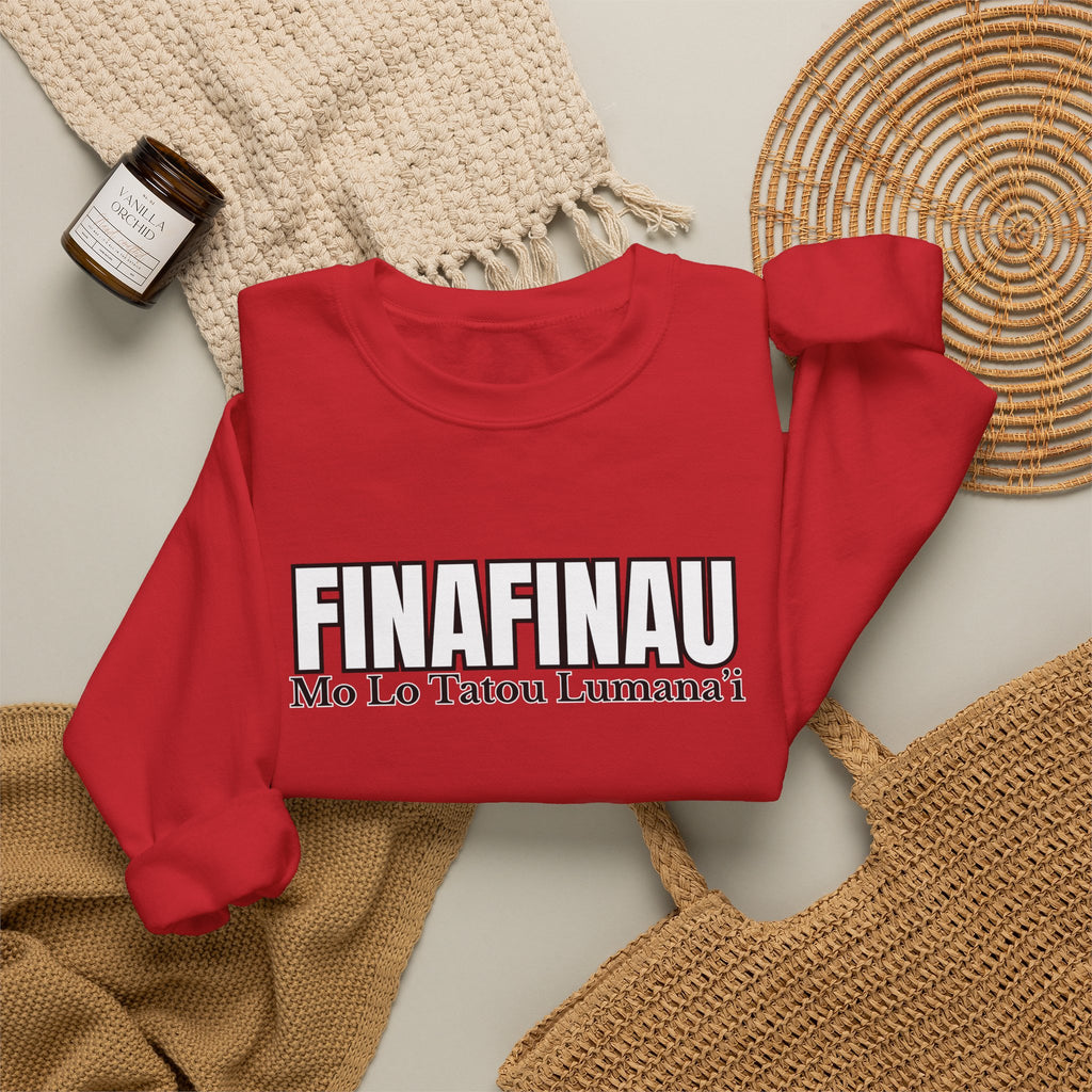 Finafinau “Mo Lo Tatou Lumana’i” - Crewneck Sweatshirt