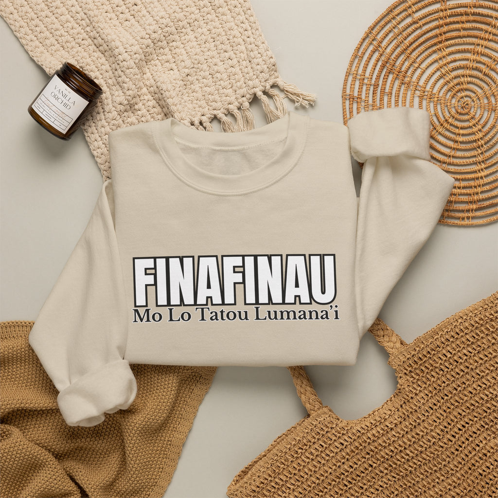 Finafinau “Mo Lo Tatou Lumana’i” - Crewneck Sweatshirt