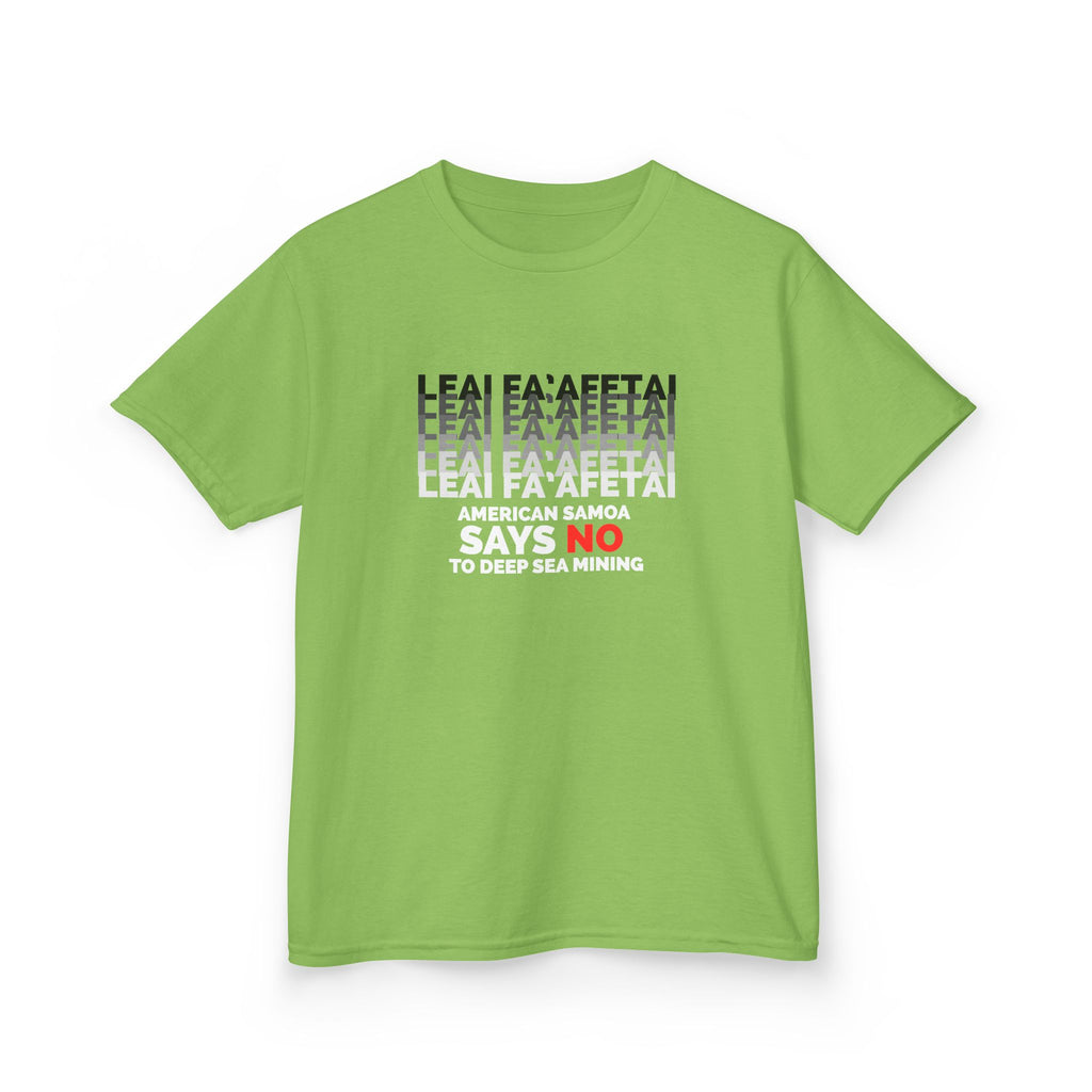 Leai, Fa'afetai - Kids T-Shirt