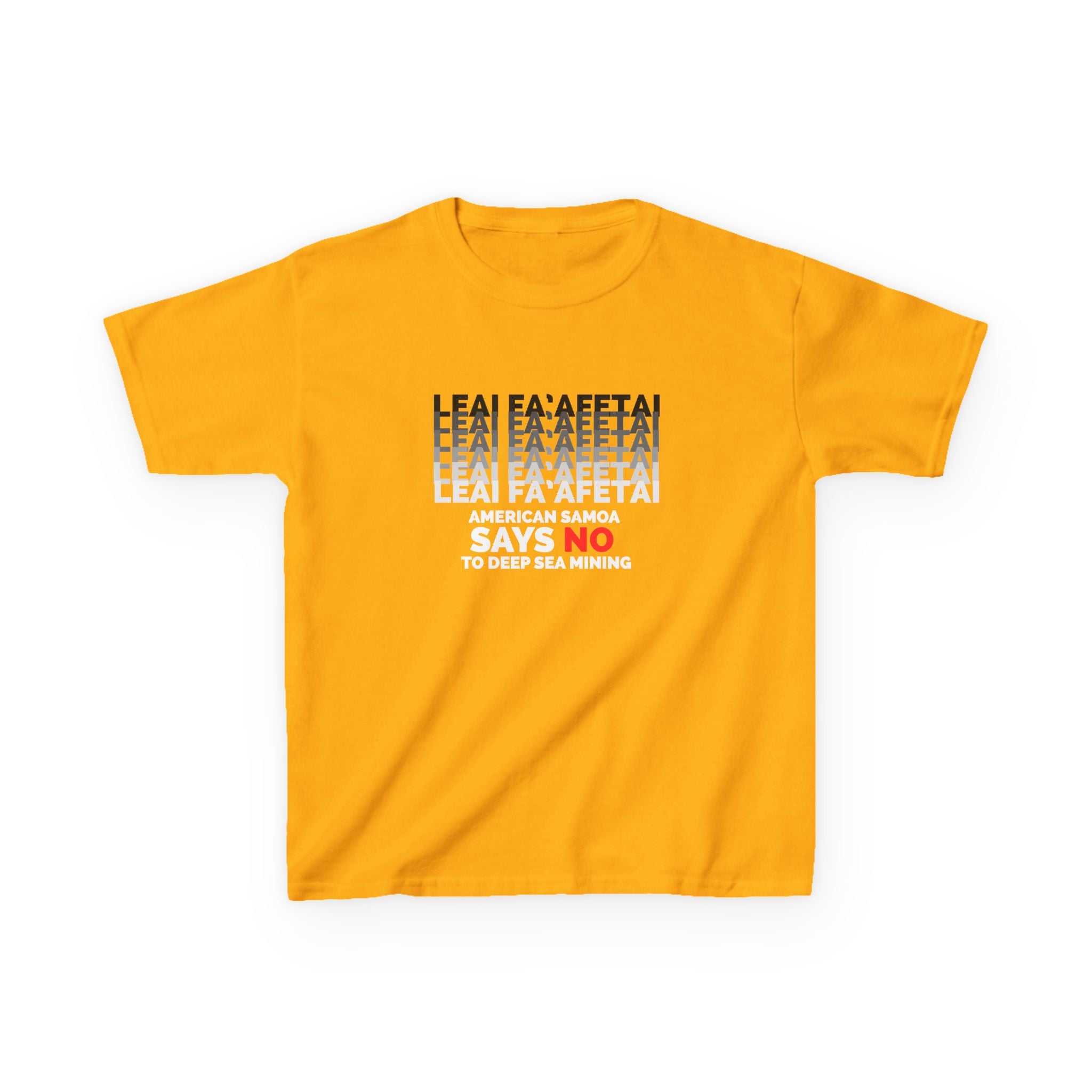 Leai, Fa'afetai - Kids T-Shirt