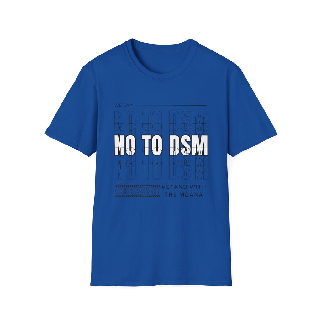 No to DSM - Unisex Softstyle T-Shirt