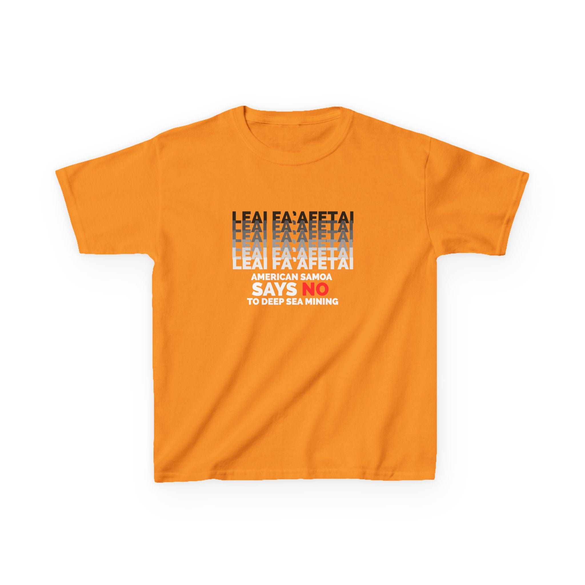 Leai, Fa'afetai - Kids T-Shirt