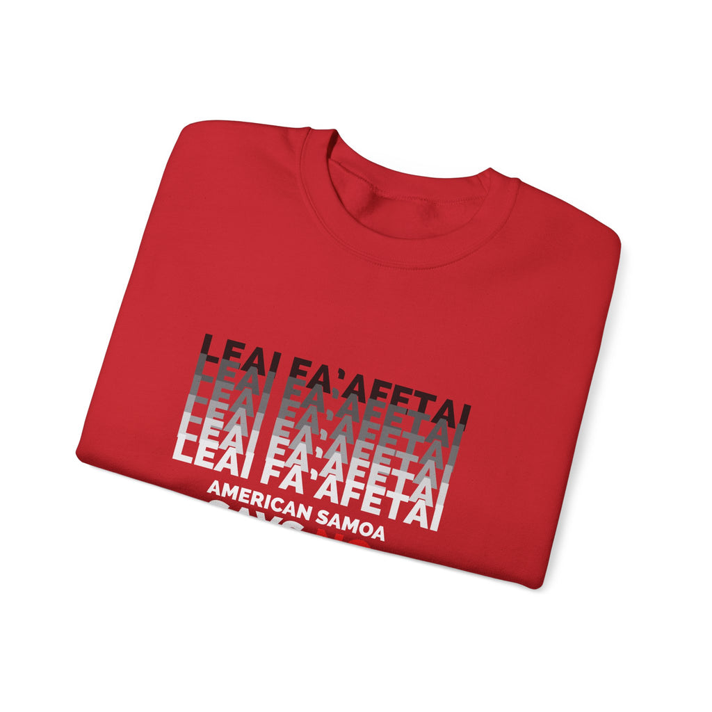 Leai Fa'afetai - Crewneck Sweatshirt