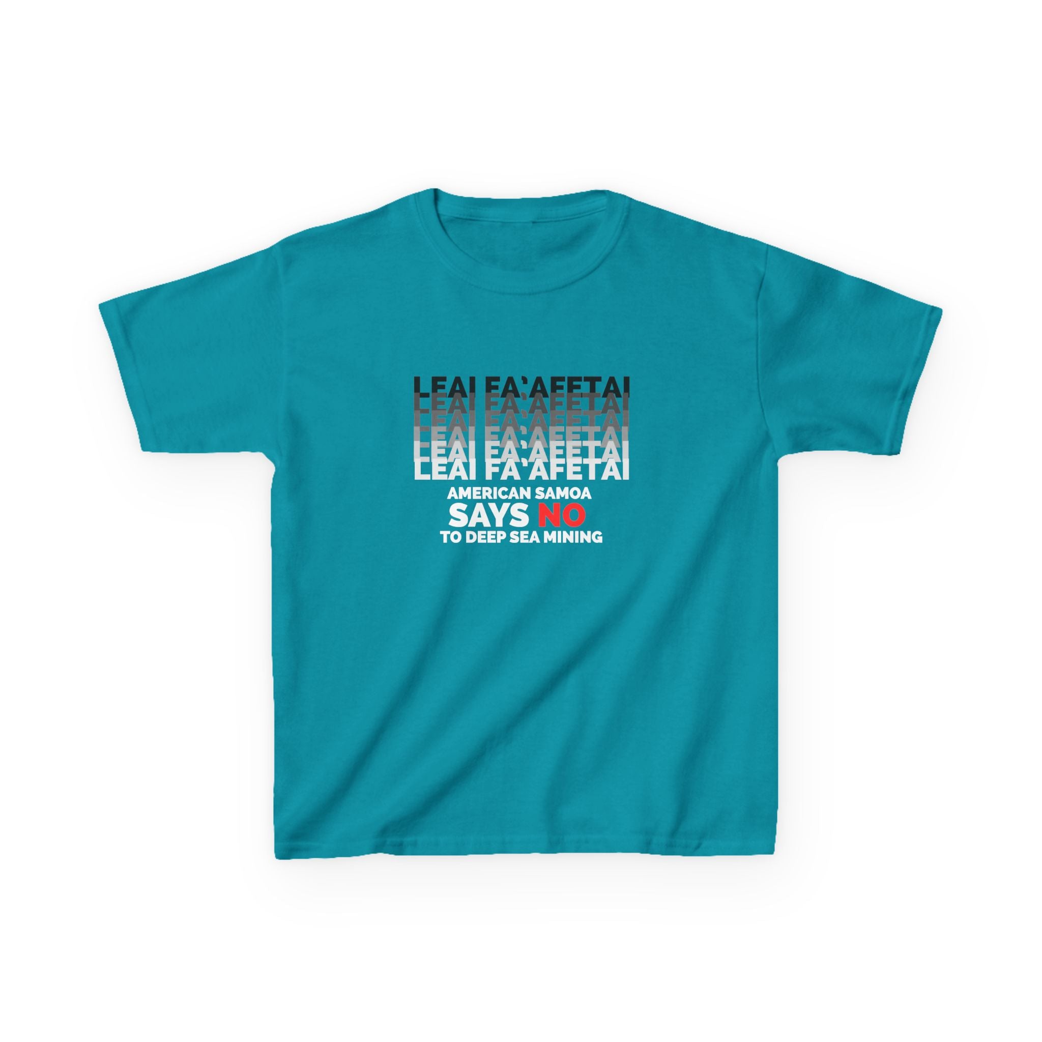 Leai, Fa'afetai - Kids T-Shirt