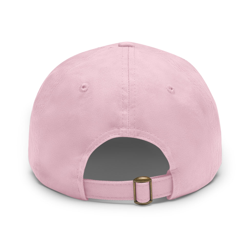 Finafinau Logo — Round Leather Patch Hat