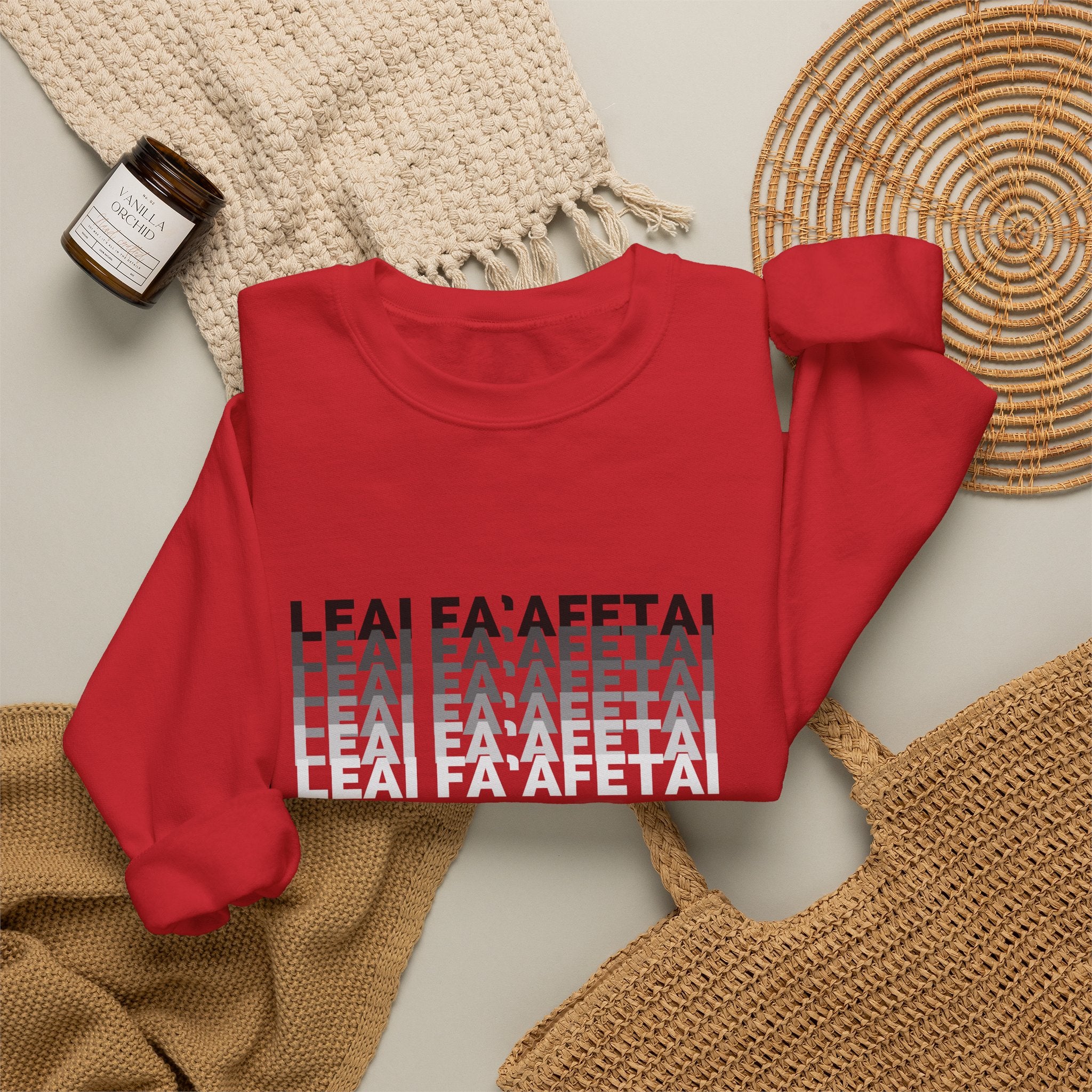 Leai Fa'afetai - Crewneck Sweatshirt
