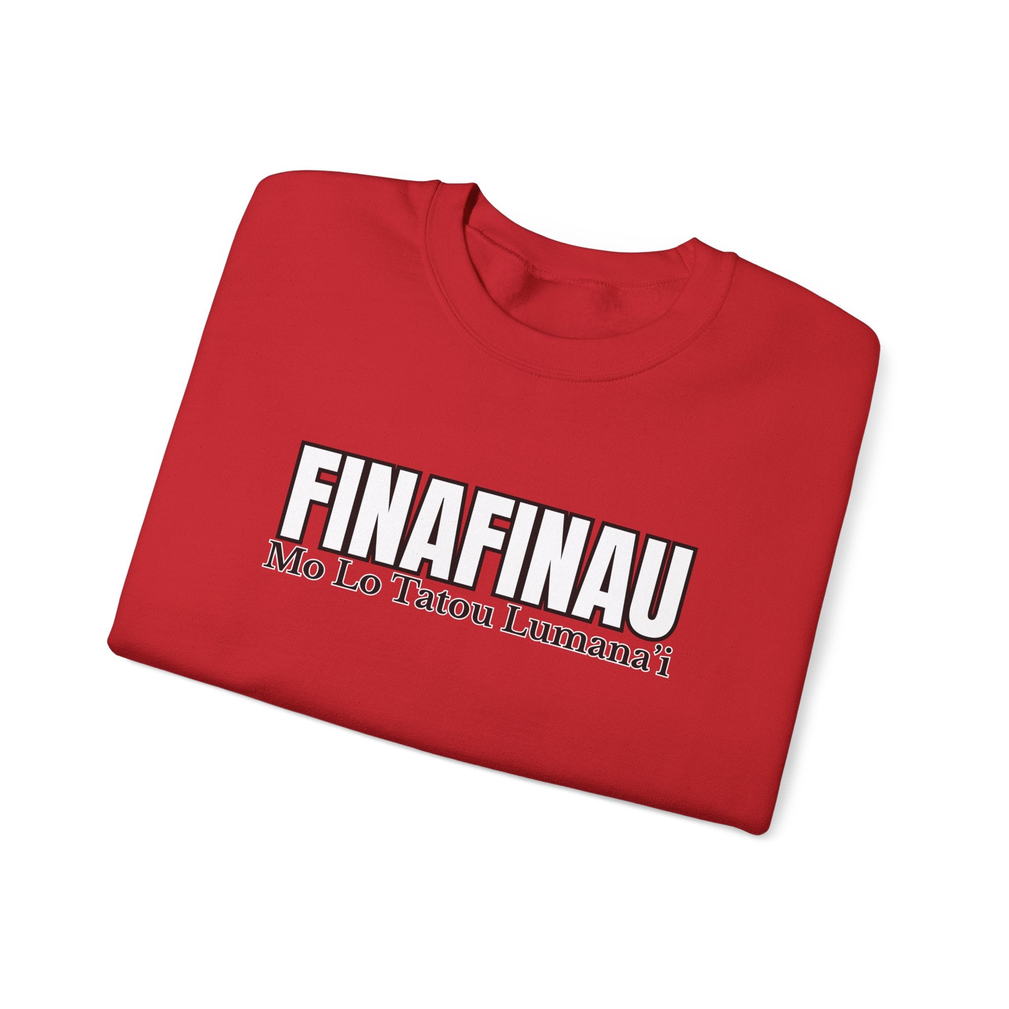 Finafinau “Mo Lo Tatou Lumana’i” - Crewneck Sweatshirt