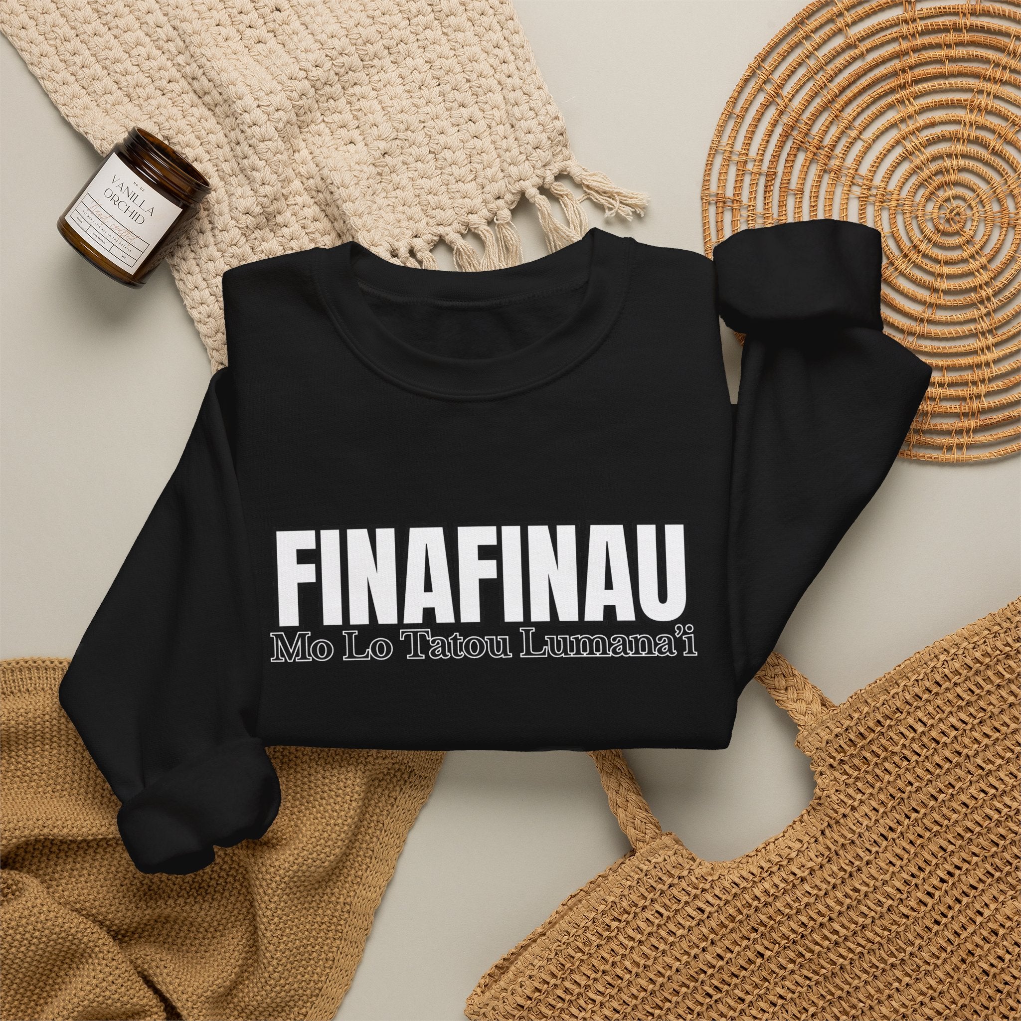 Finafinau “Mo Lo Tatou Lumana’i” - Crewneck Sweatshirt