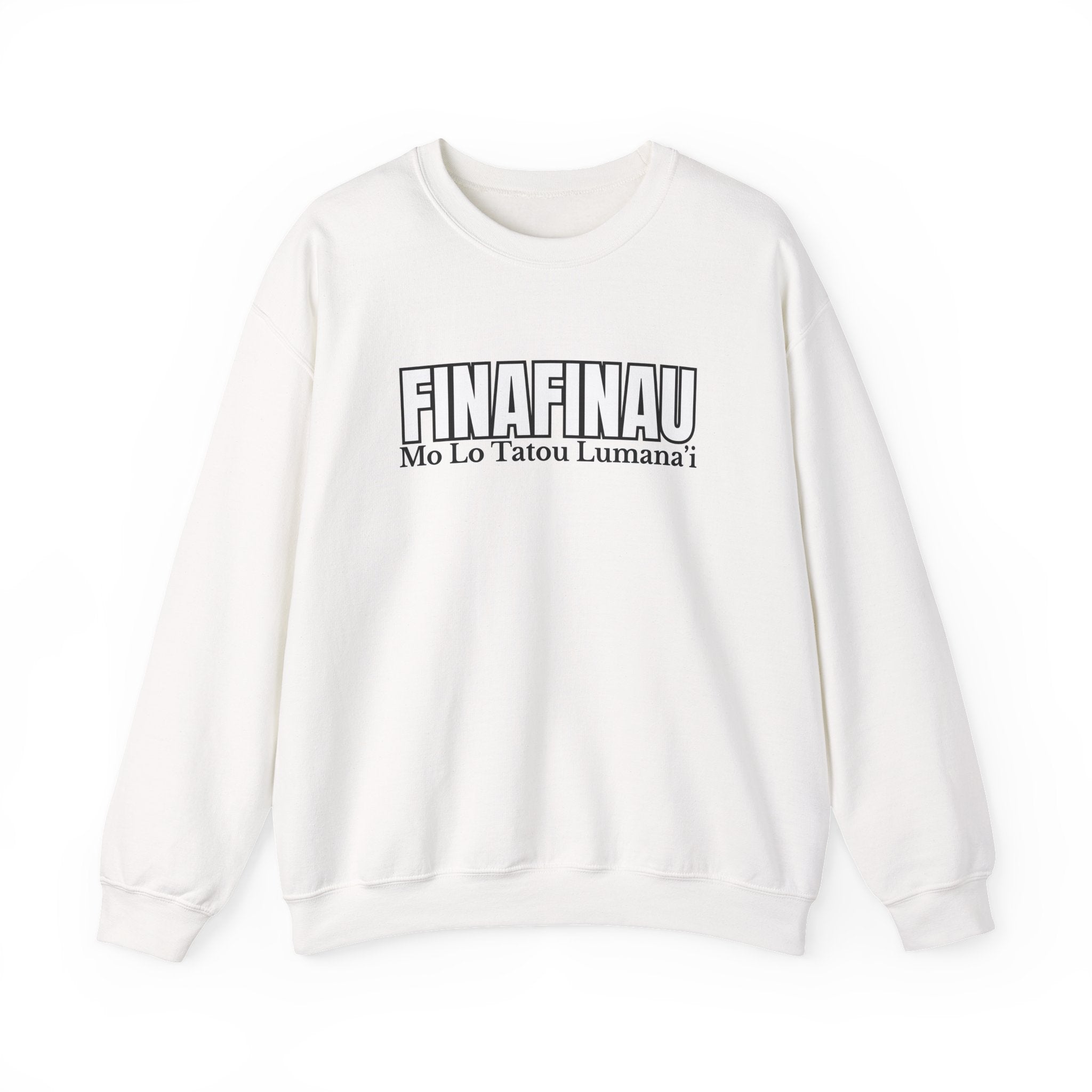 Finafinau “Mo Lo Tatou Lumana’i” - Crewneck Sweatshirt