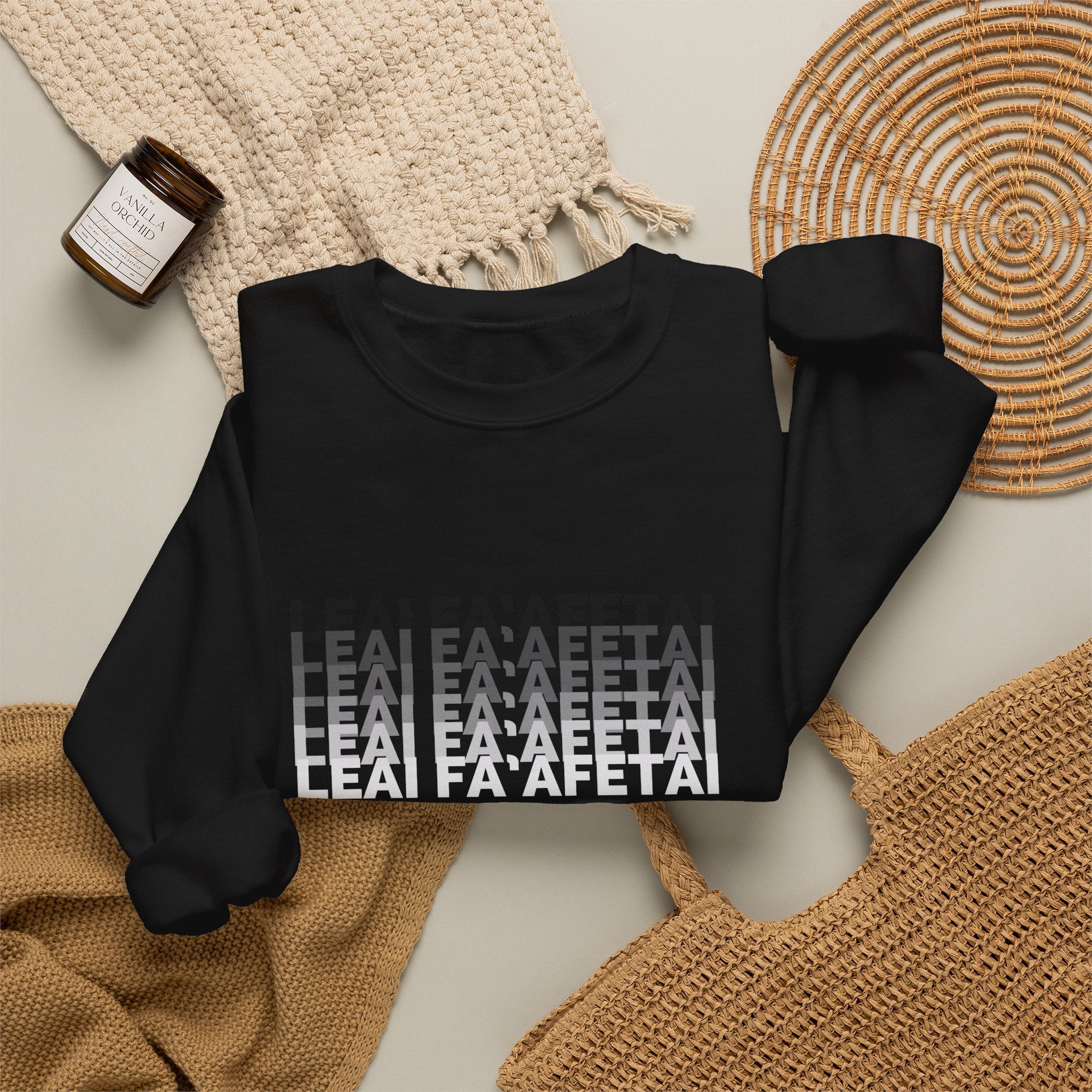 Leai Fa'afetai - Crewneck Sweatshirt