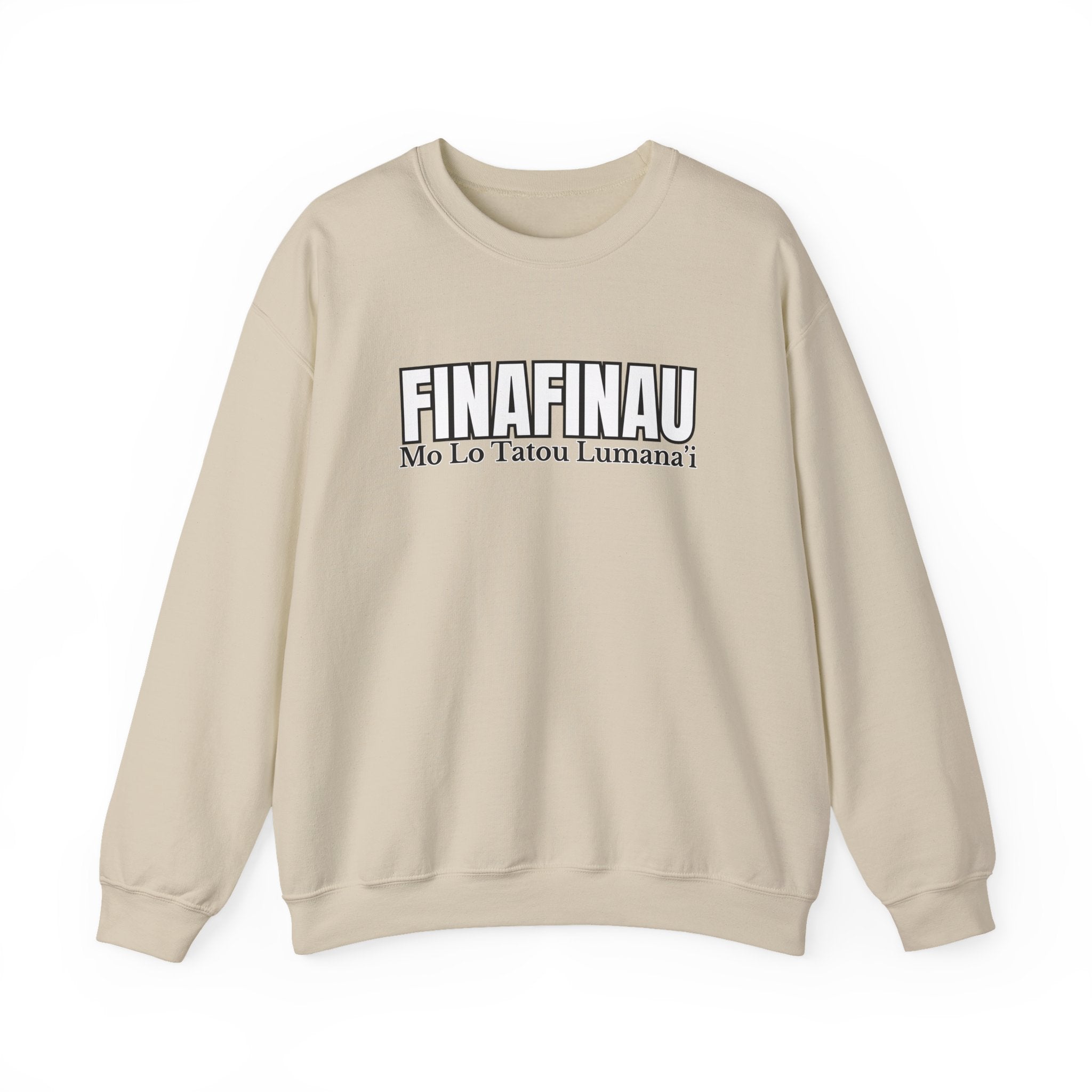 Finafinau “Mo Lo Tatou Lumana’i” - Crewneck Sweatshirt
