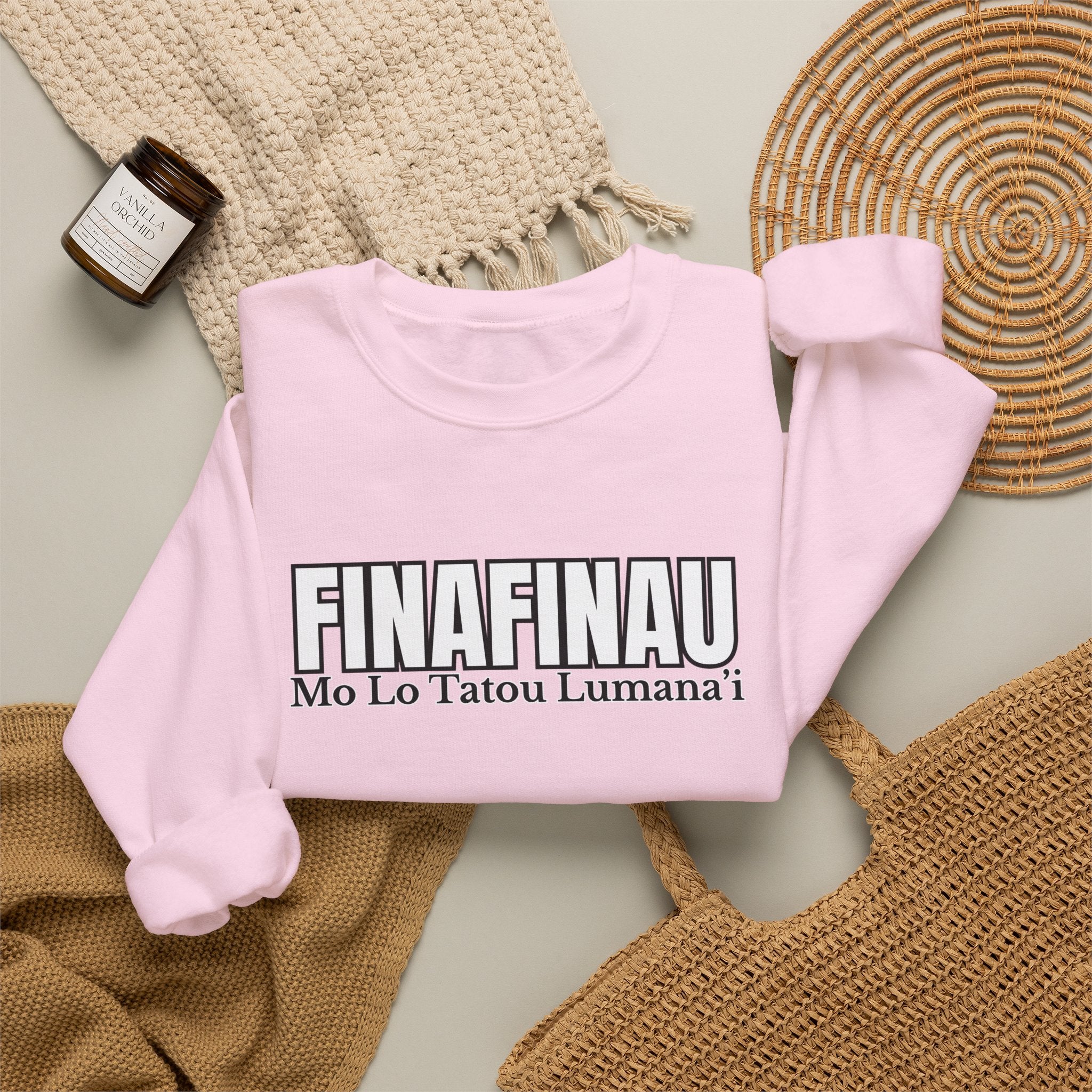 Finafinau “Mo Lo Tatou Lumana’i” - Crewneck Sweatshirt