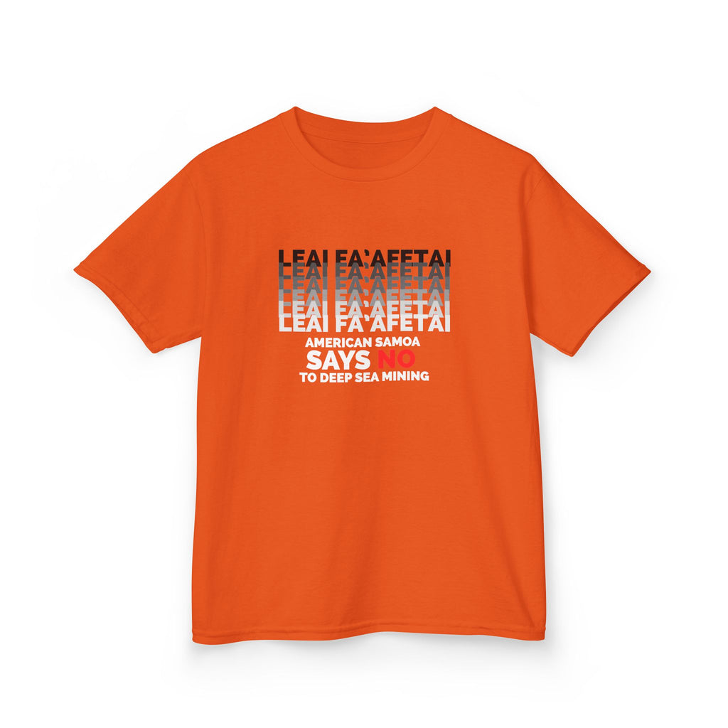 Leai, Fa'afetai - Kids T-Shirt