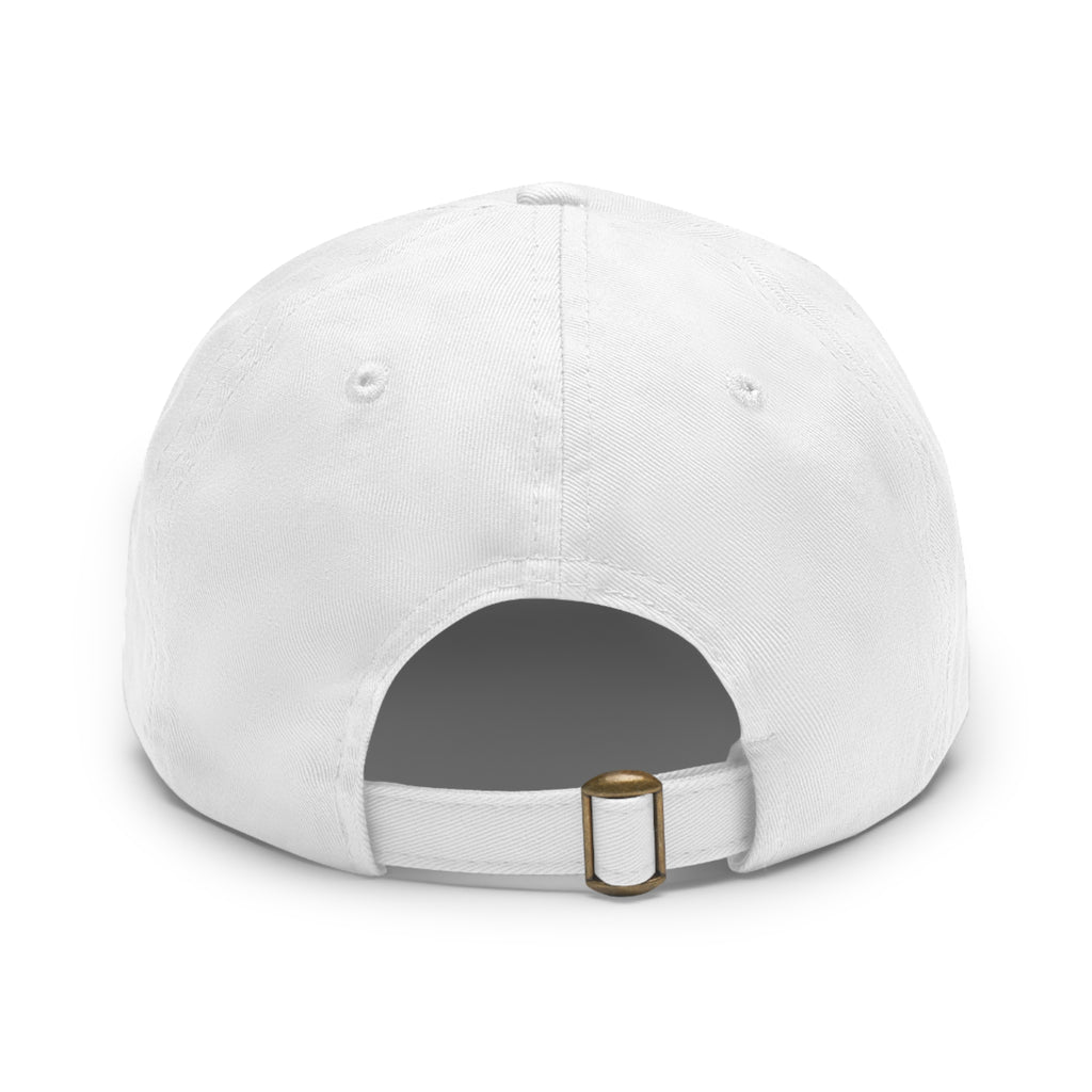 Finafinau Logo — Round Leather Patch Hat
