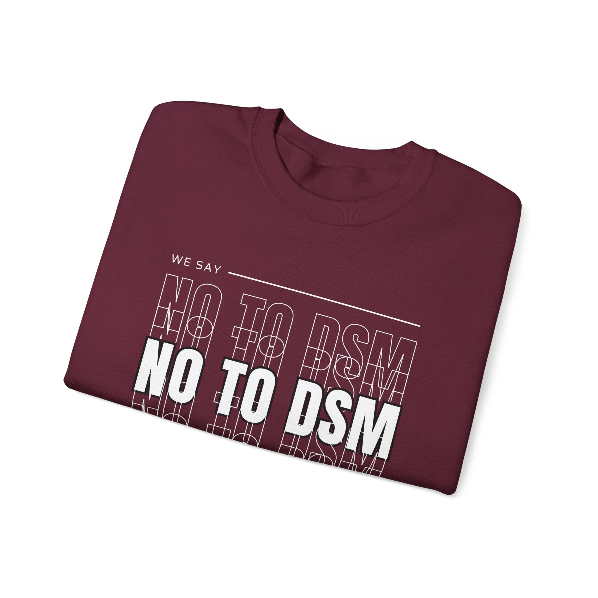 NO TO DSM Crewneck Sweatshirt – Stand With The Moana Pullover