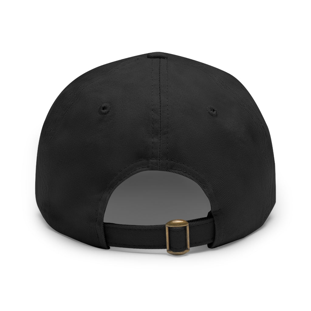 Finafinau Logo — Round Leather Patch Hat