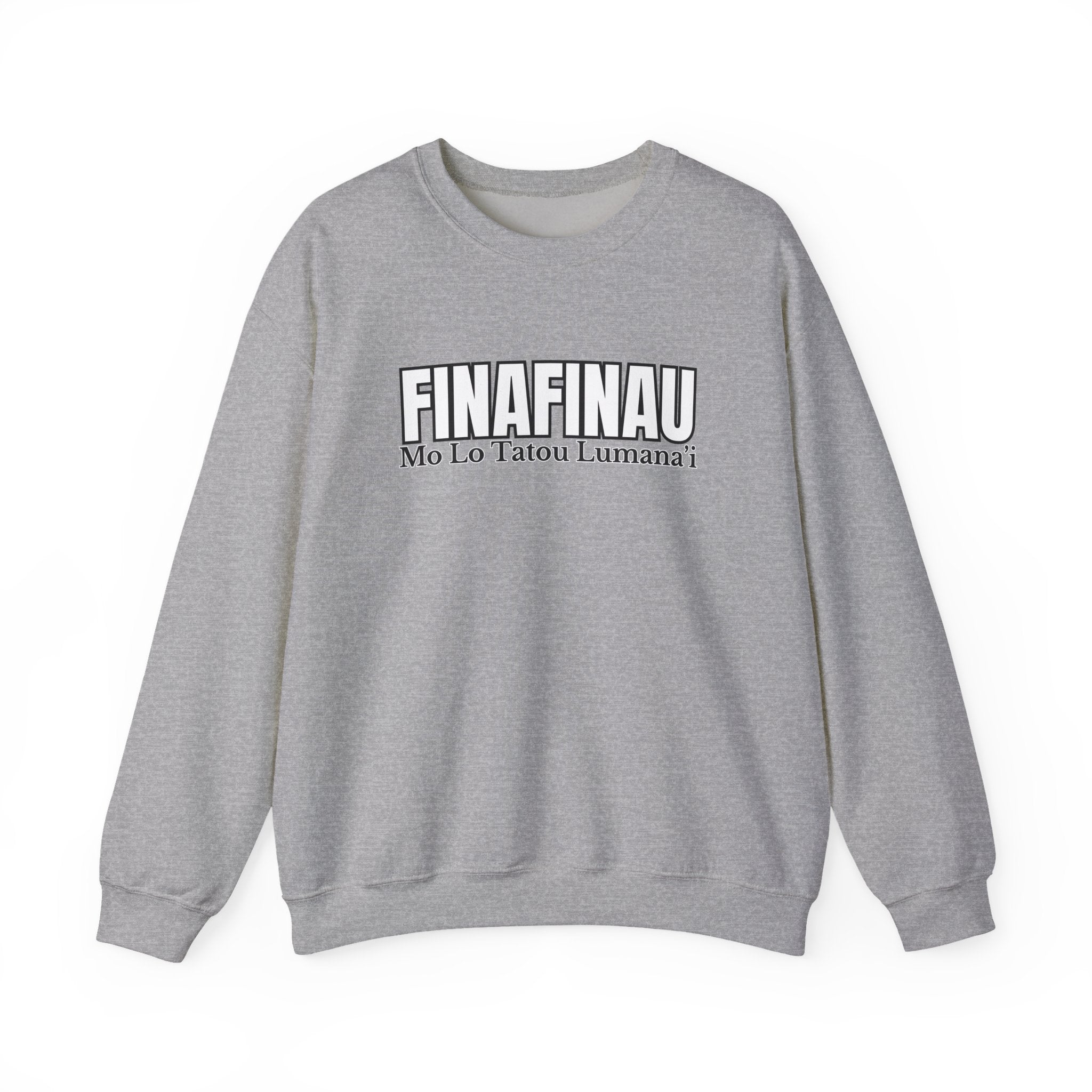 Finafinau “Mo Lo Tatou Lumana’i” - Crewneck Sweatshirt