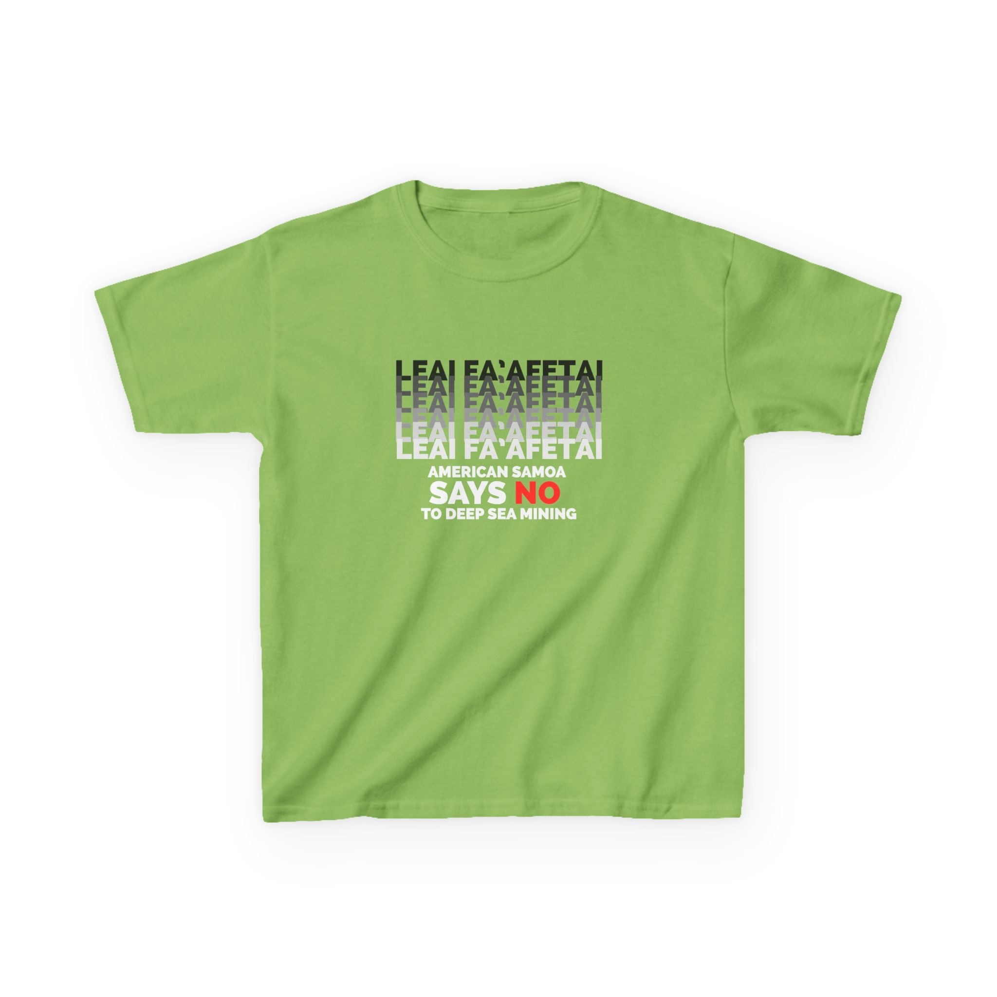 Leai, Fa'afetai - Kids T-Shirt