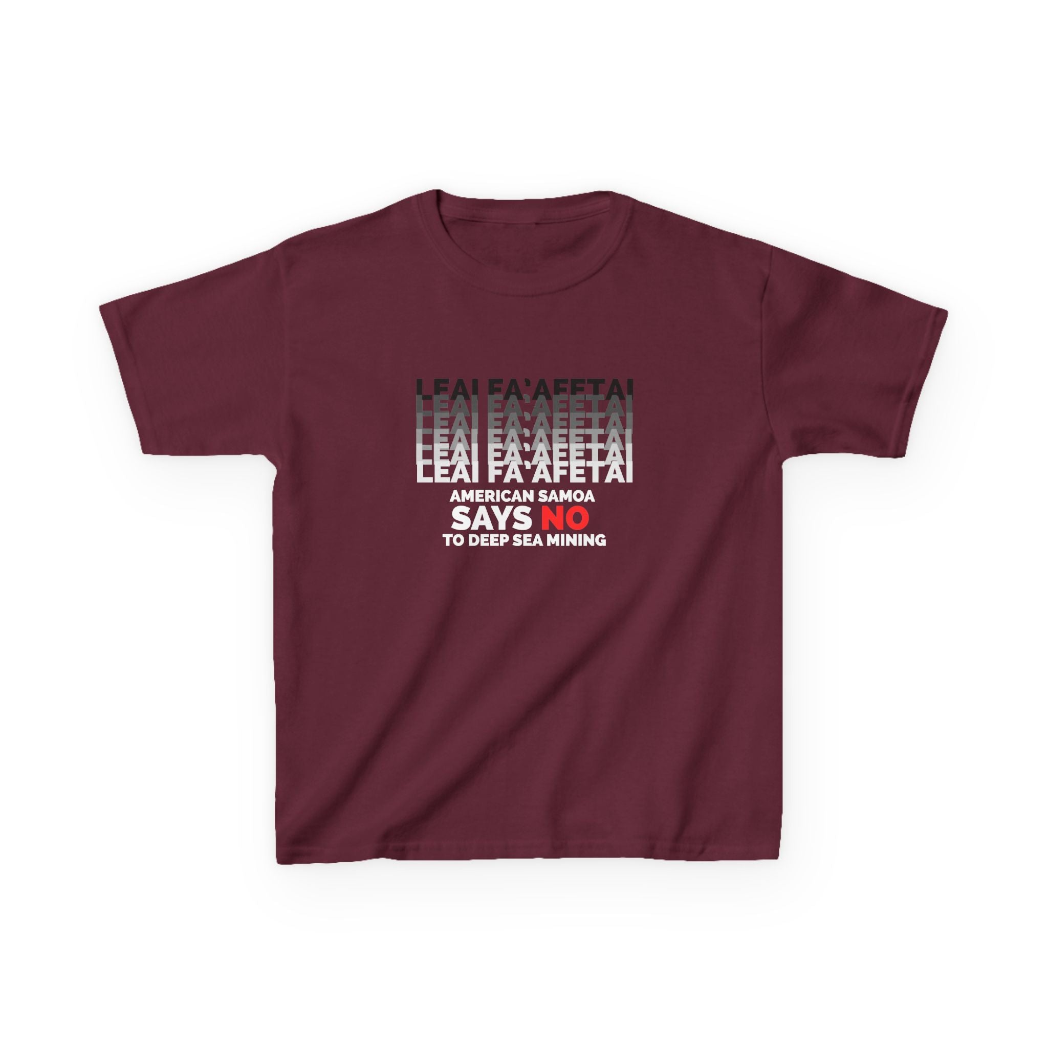 Leai, Fa'afetai - Kids T-Shirt