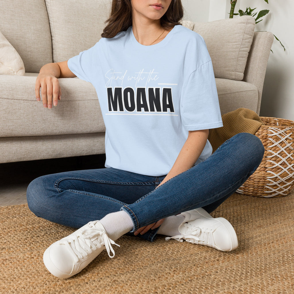 Stand With the Moana T-Shirt (White font)