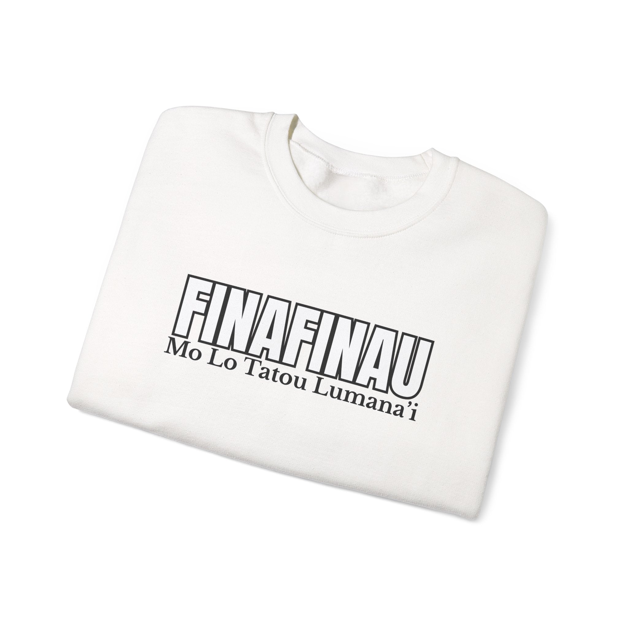 Finafinau “Mo Lo Tatou Lumana’i” - Crewneck Sweatshirt
