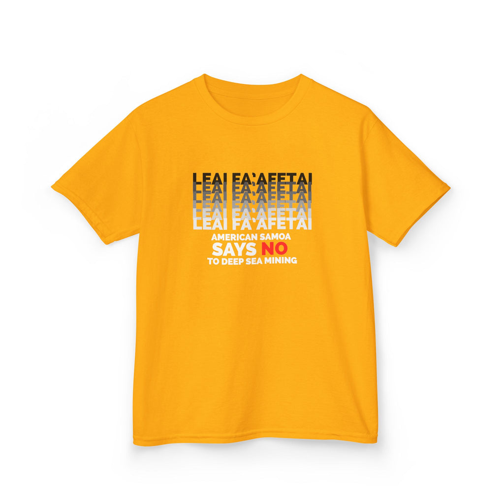 Leai, Fa'afetai - Kids T-Shirt