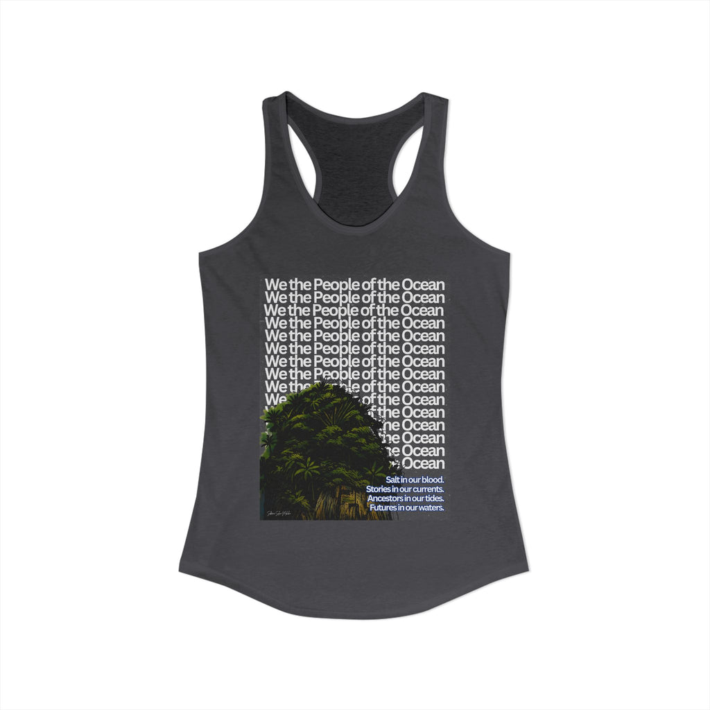 People of the Ocean - Women's Racerback Tank