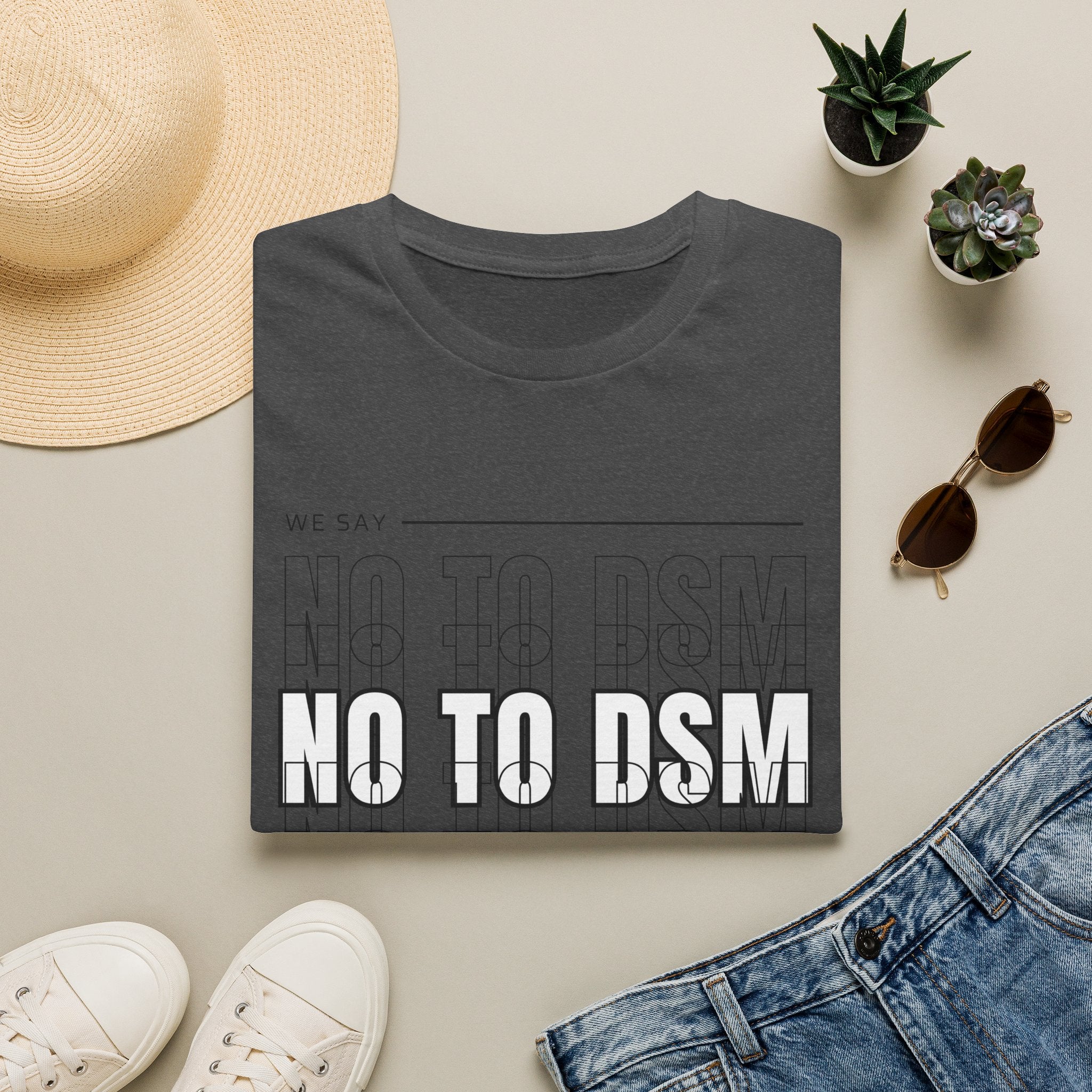 No to DSM - Unisex Softstyle T-Shirt