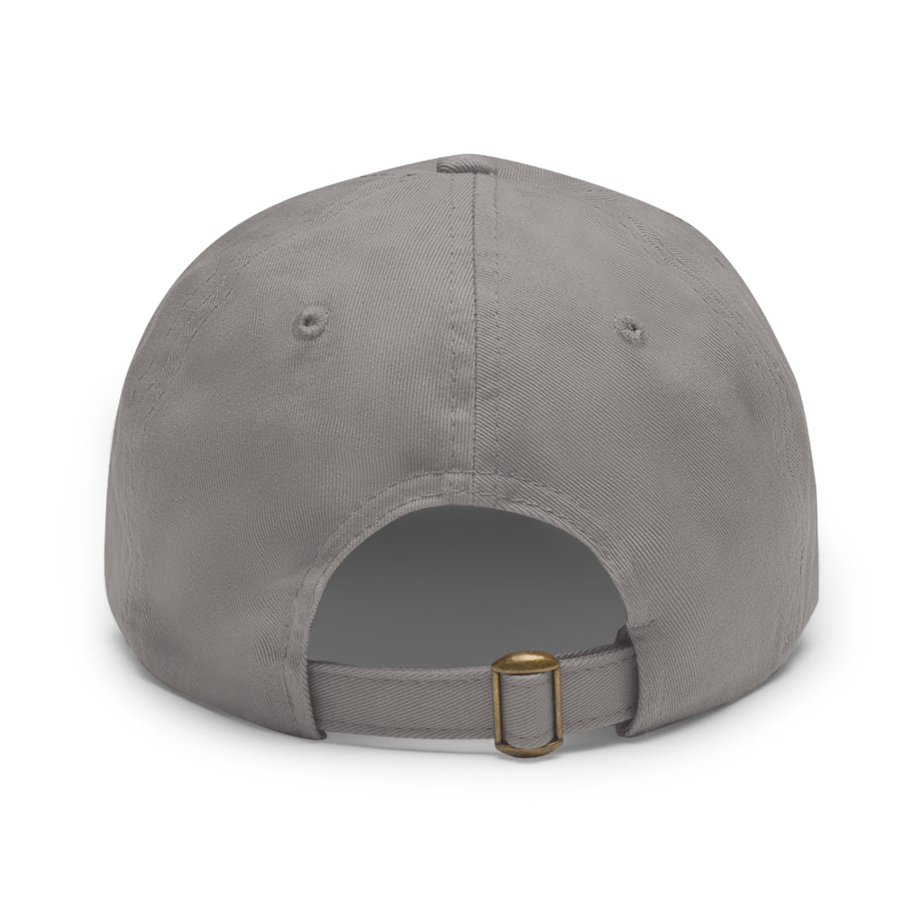 Finafinau Logo — Round Leather Patch Hat