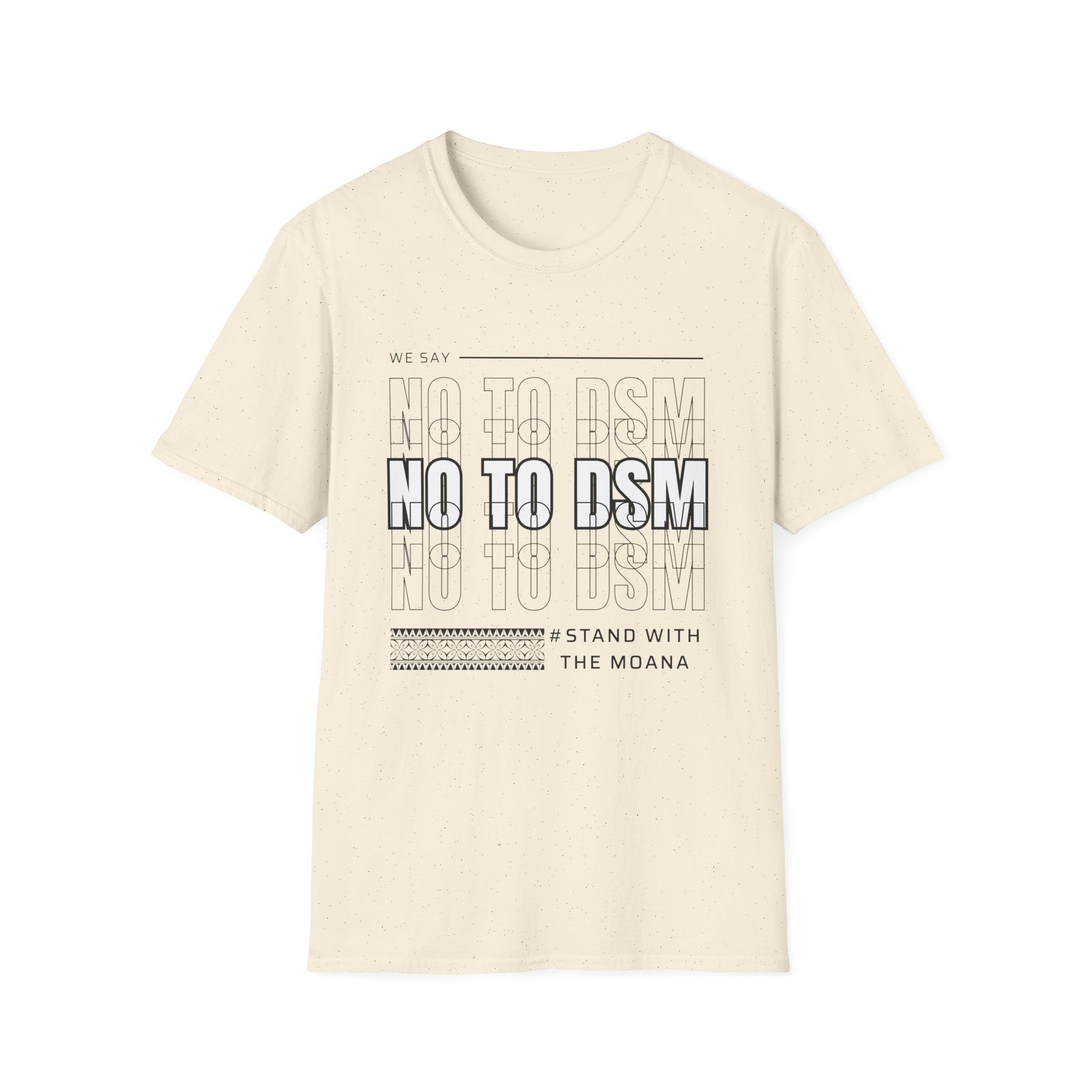 No to DSM - Unisex Softstyle T-Shirt