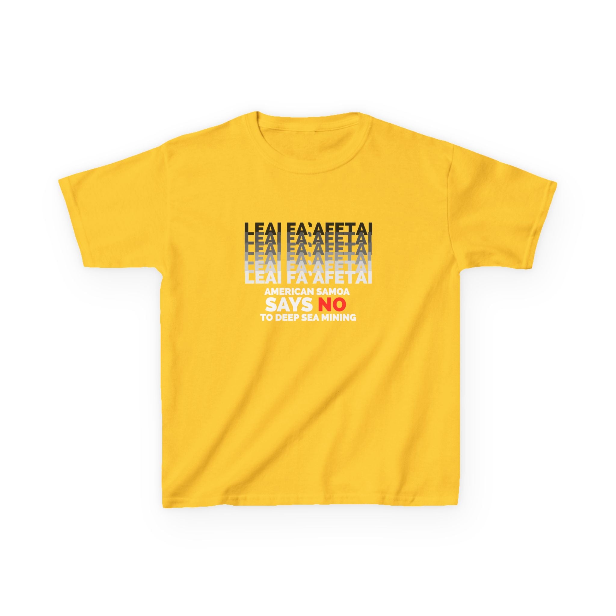 Leai, Fa'afetai - Kids T-Shirt