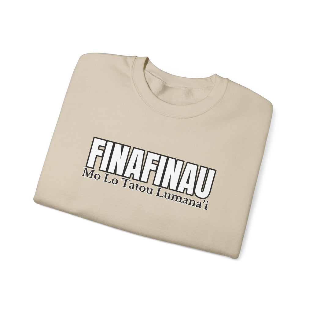 Finafinau “Mo Lo Tatou Lumana’i” - Crewneck Sweatshirt