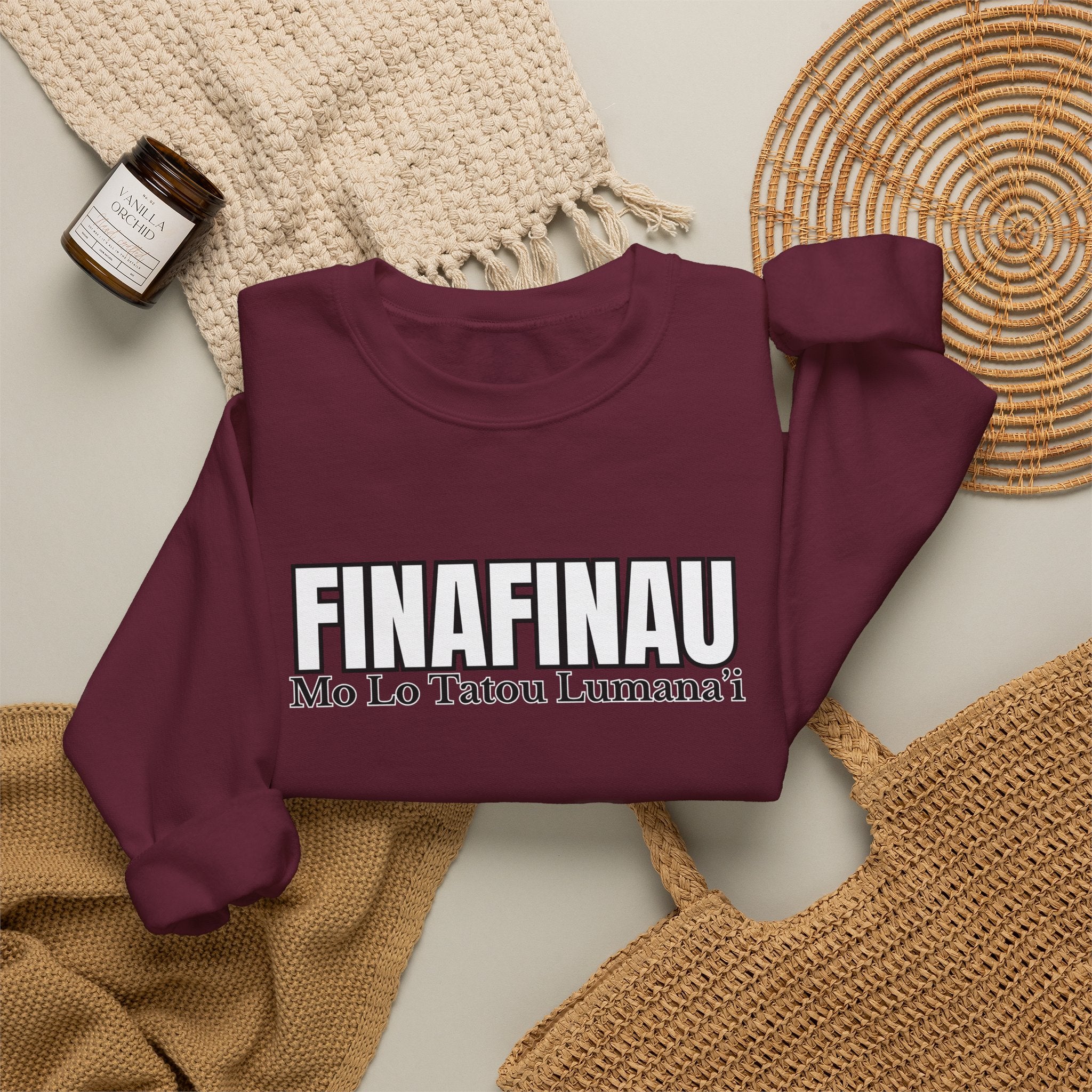 Finafinau “Mo Lo Tatou Lumana’i” - Crewneck Sweatshirt