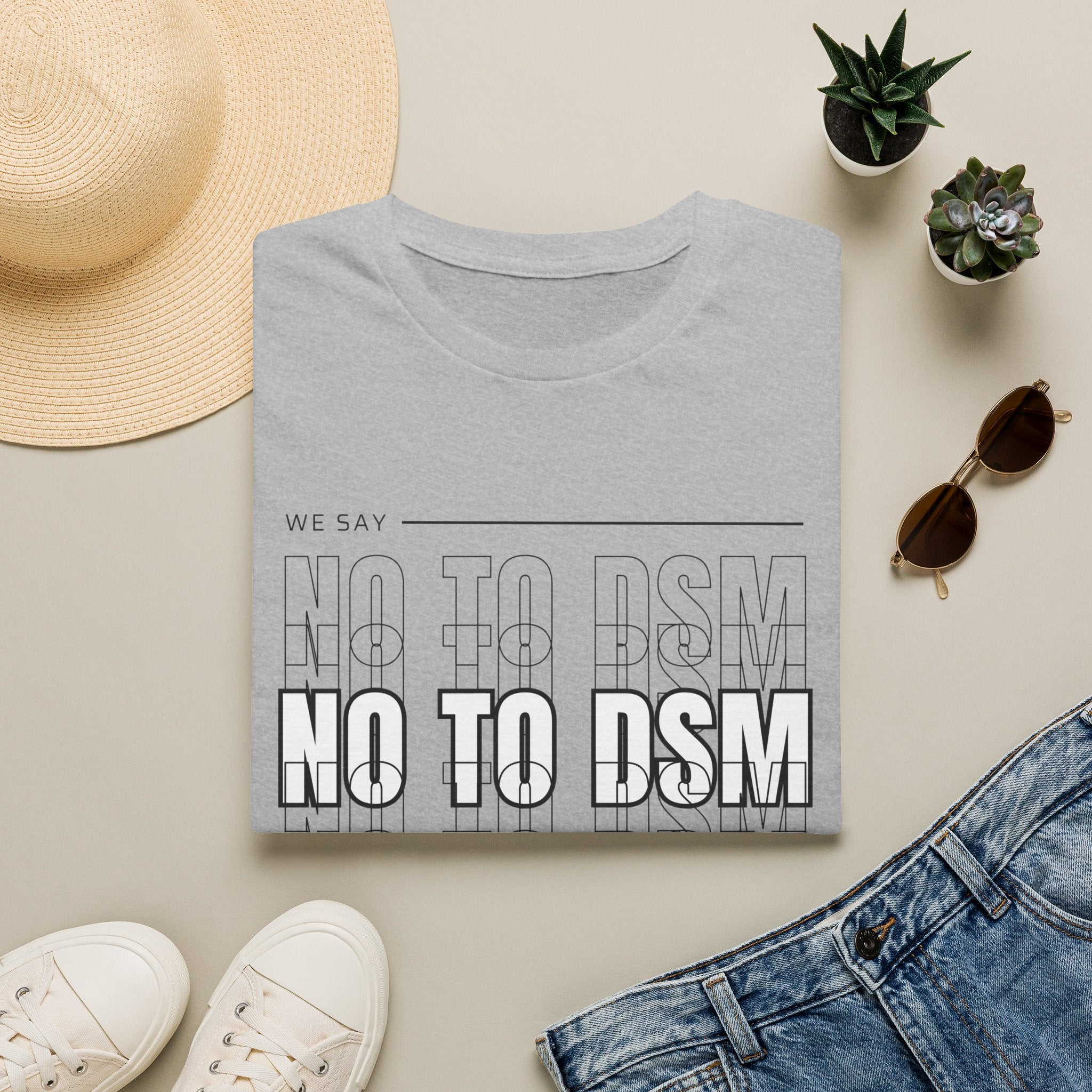 No to DSM - Unisex Softstyle T-Shirt