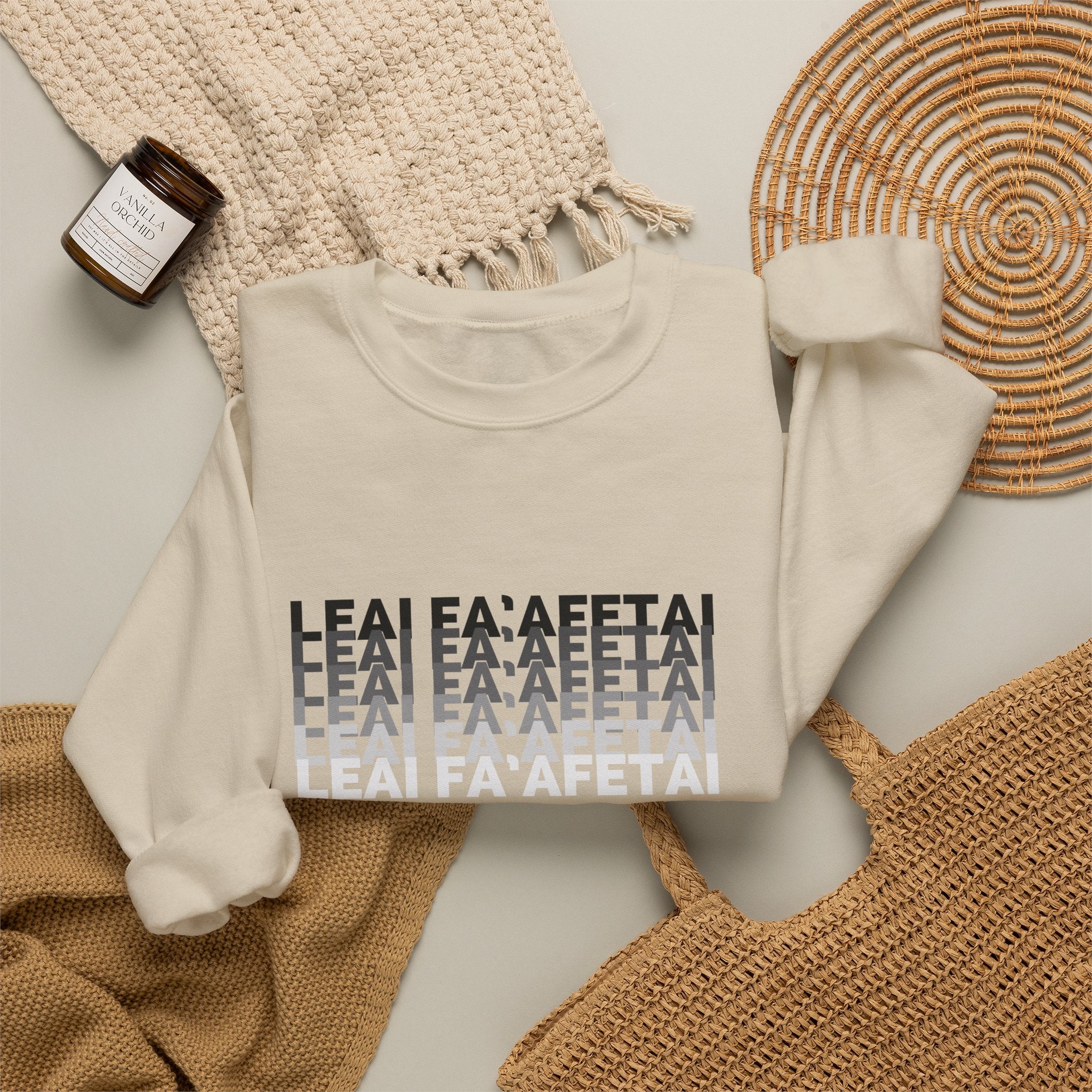 Leai Fa'afetai - Crewneck Sweatshirt