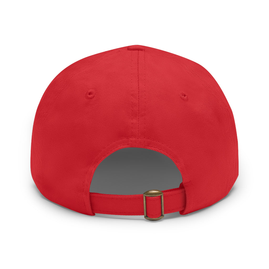 Finafinau Logo — Round Leather Patch Hat